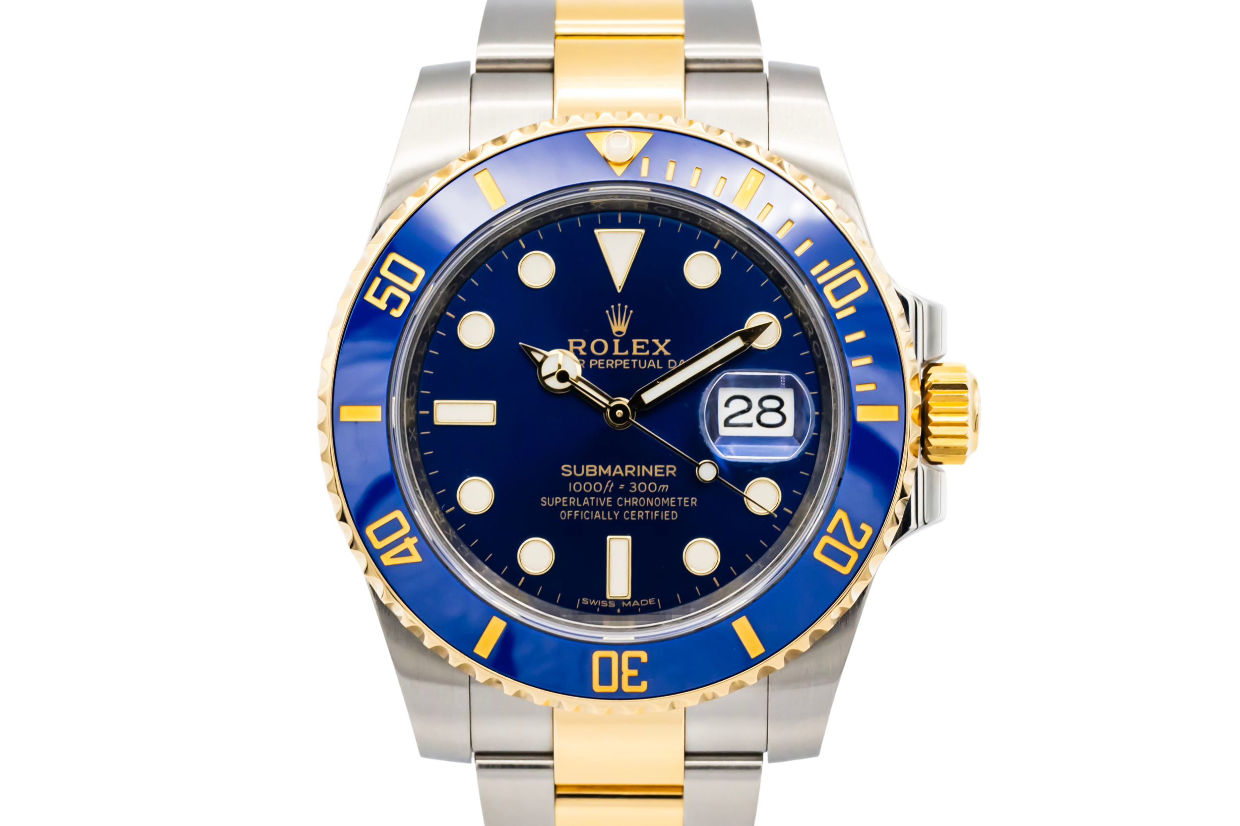 Rolex Submariner 40mm Steel & 18ct Yellow Gold Oyster 116613LB 2018