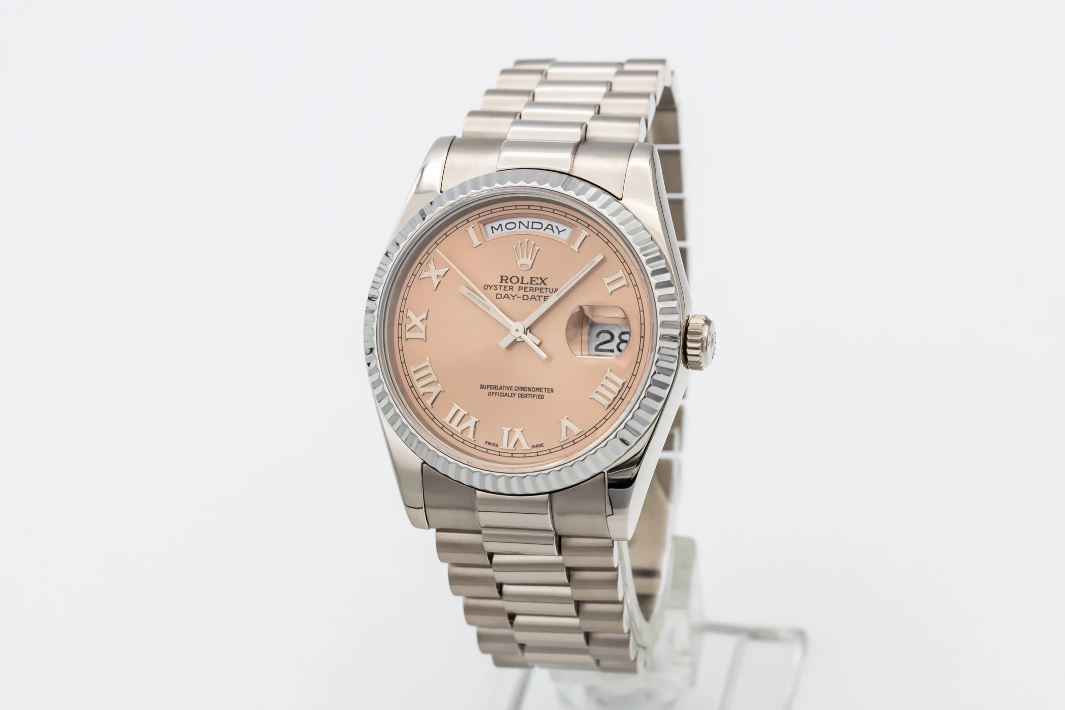 Rolex Day-Date 36mm 18ct White Gold Presidential 118239 2001