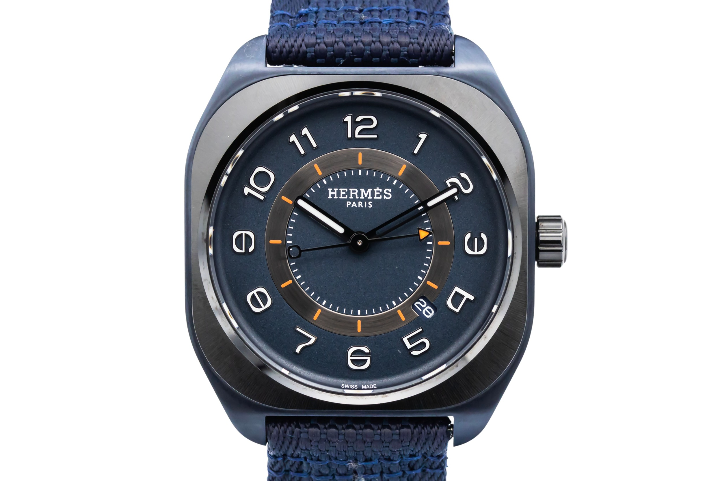 Hermes H08 Blue Edition 39mm Blue Fabric SP1.744 2026