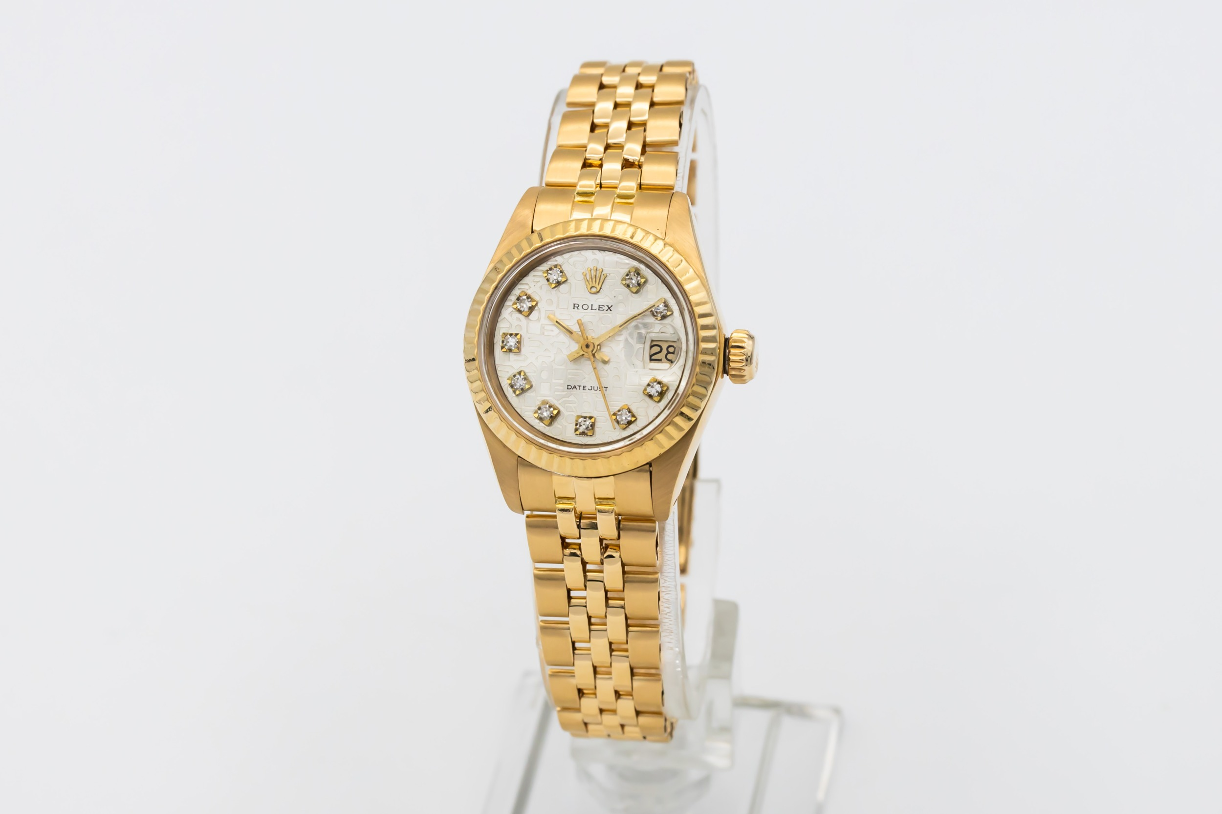 Rolex Lady DateJust 26mm 18ct Yellow Gold Jubilee 6917 1979