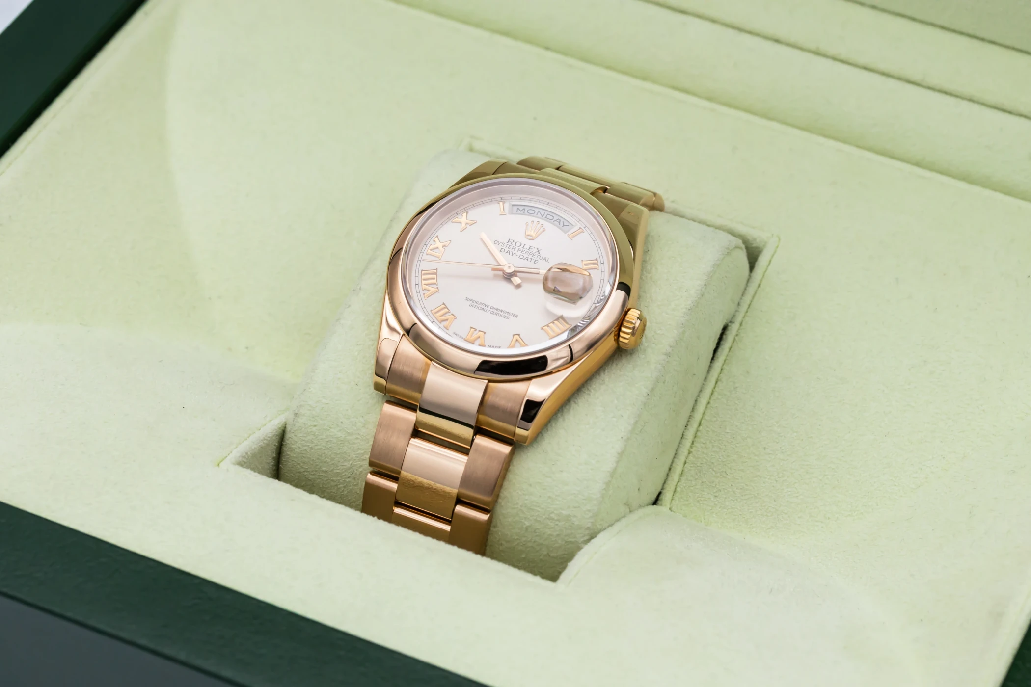 Rolex Day-Date 36mm 18ct Rose Gold Presidential 118205 2003