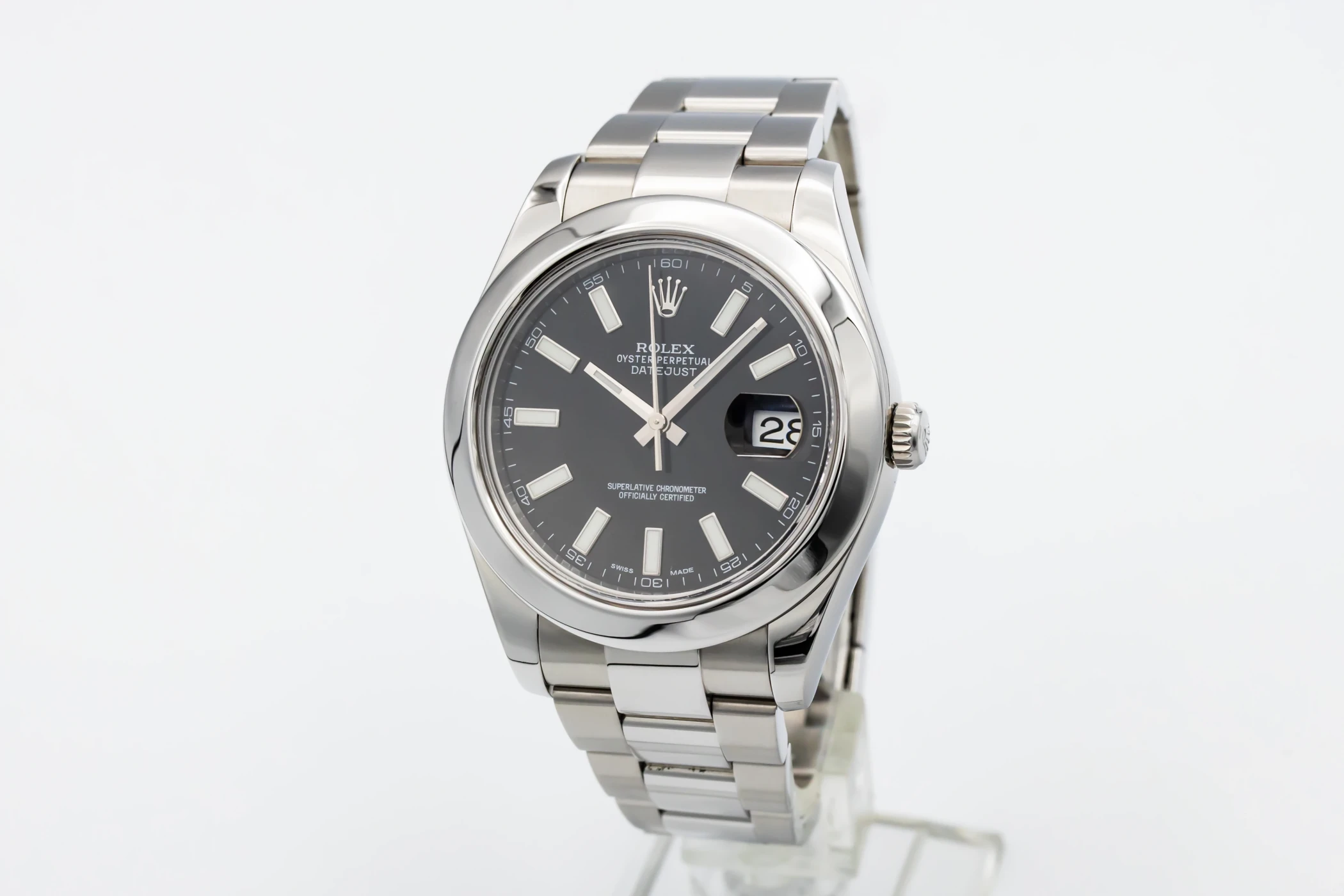 Rolex DateJust II 41mm Stainless Steel Oyster 116300 2014
