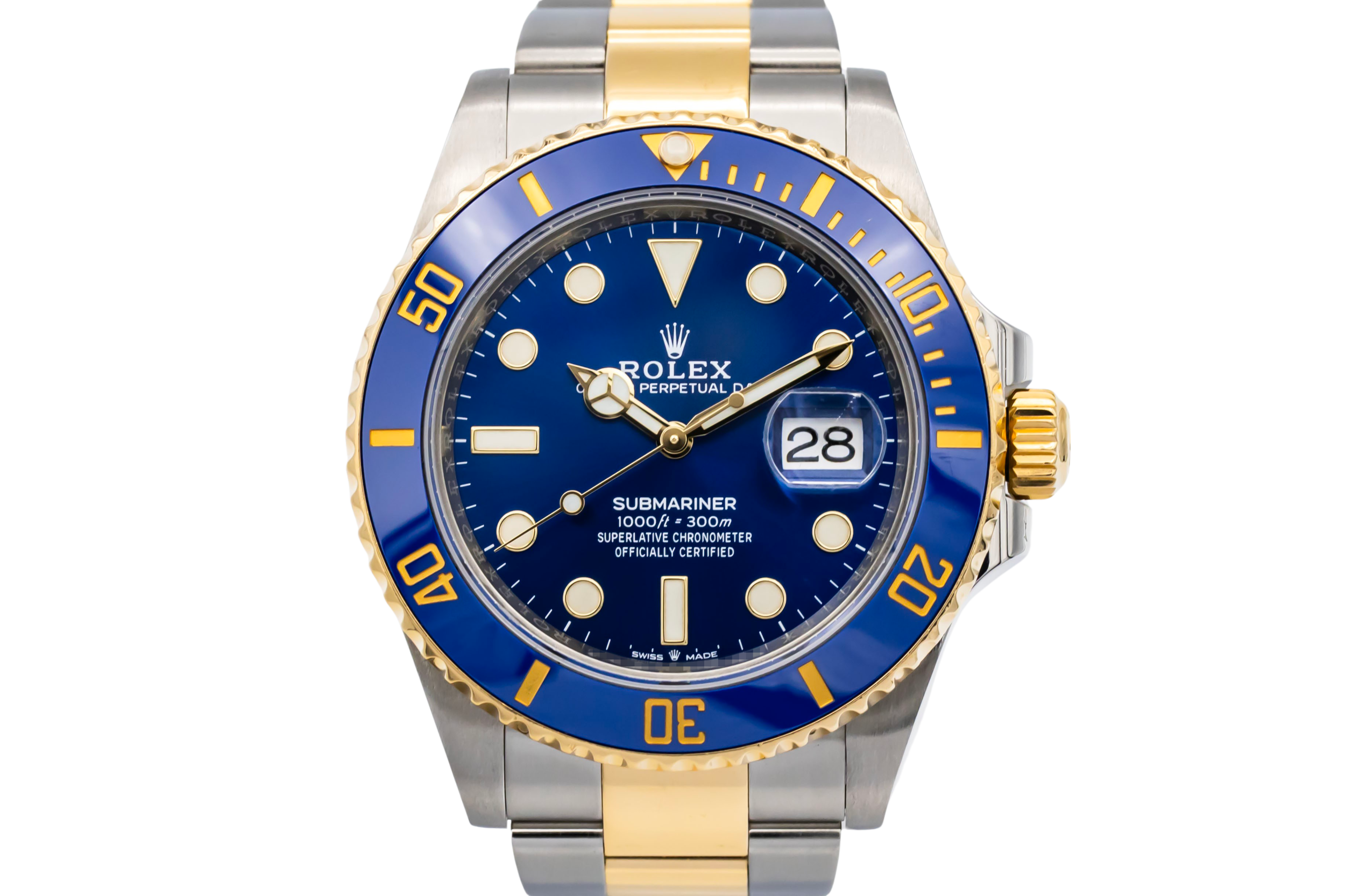 Rolex Submariner 41mm Steel & 18ct Yellow Gold Oyster 126613LB 2021