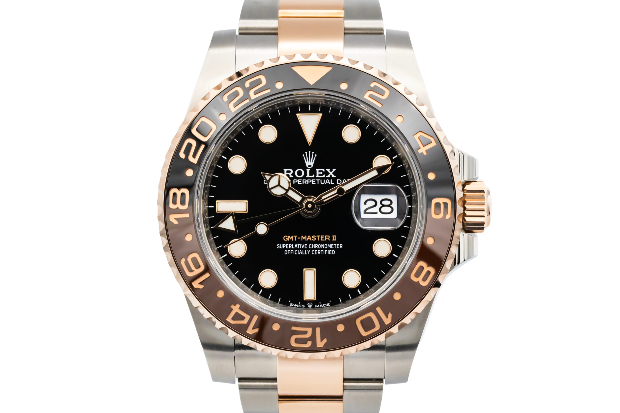 Rolex GMT-Master II 40mm 'Rootbeer' Steel & 18ct Rose Gold Oyster 126711CHNR