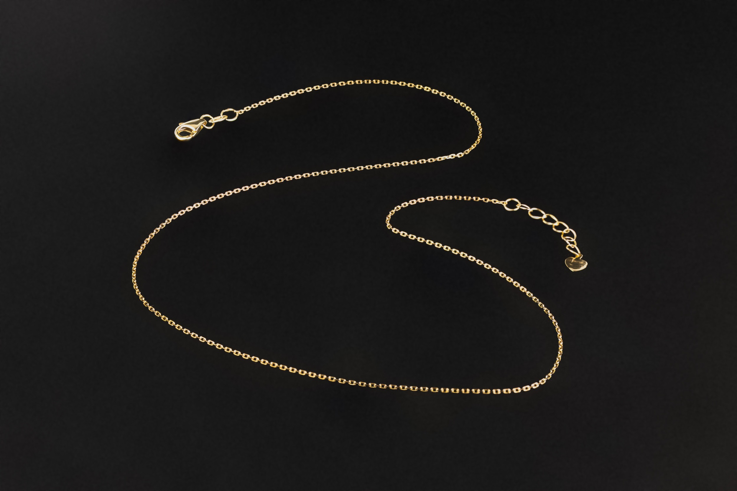 9ct Yellow Gold Anchor Link Chain 18” 1.8g