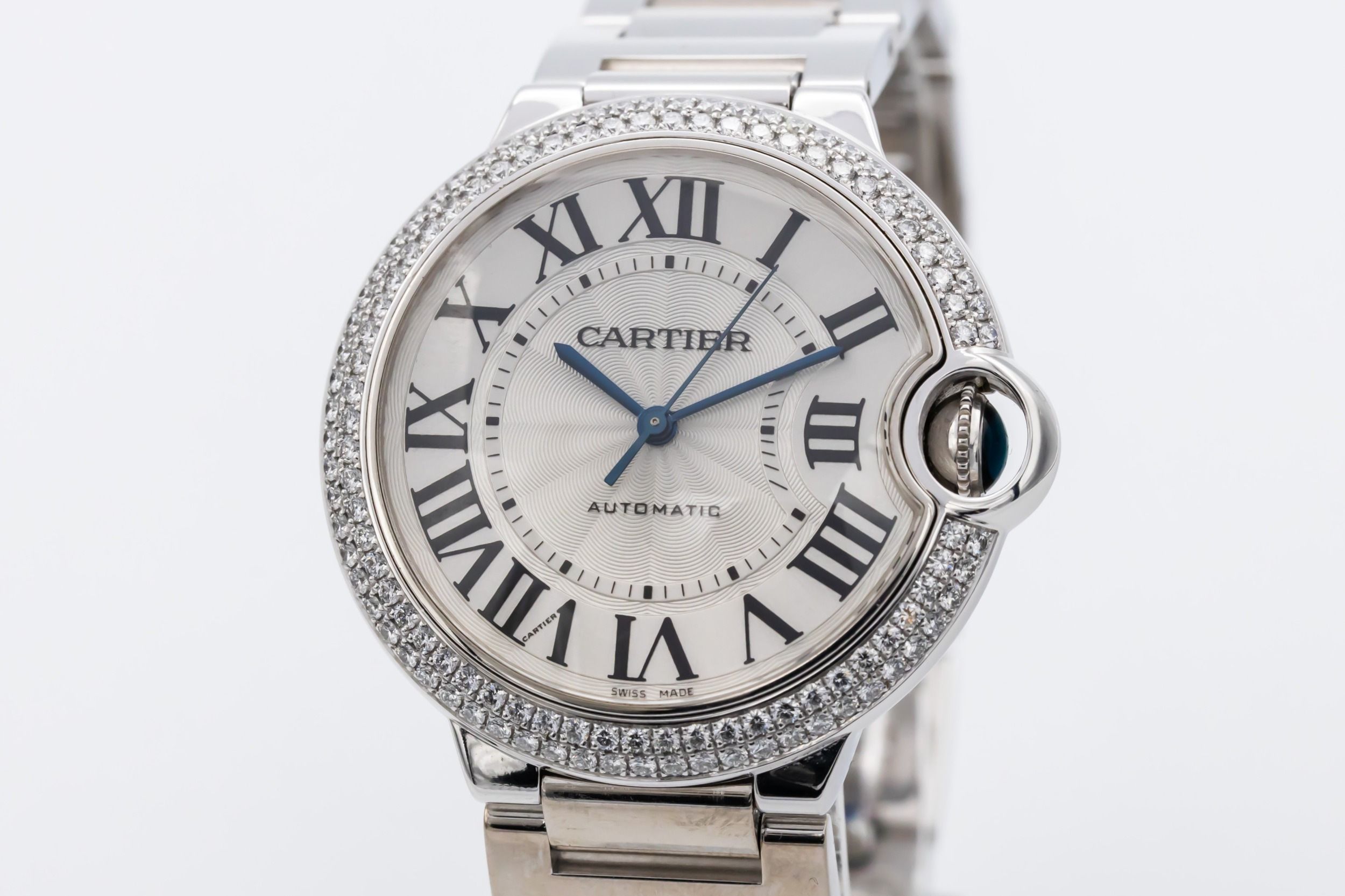 Cartier Ballon Bleu 36mm 18ct White Gold W69011Z4/3005 Circa 2010