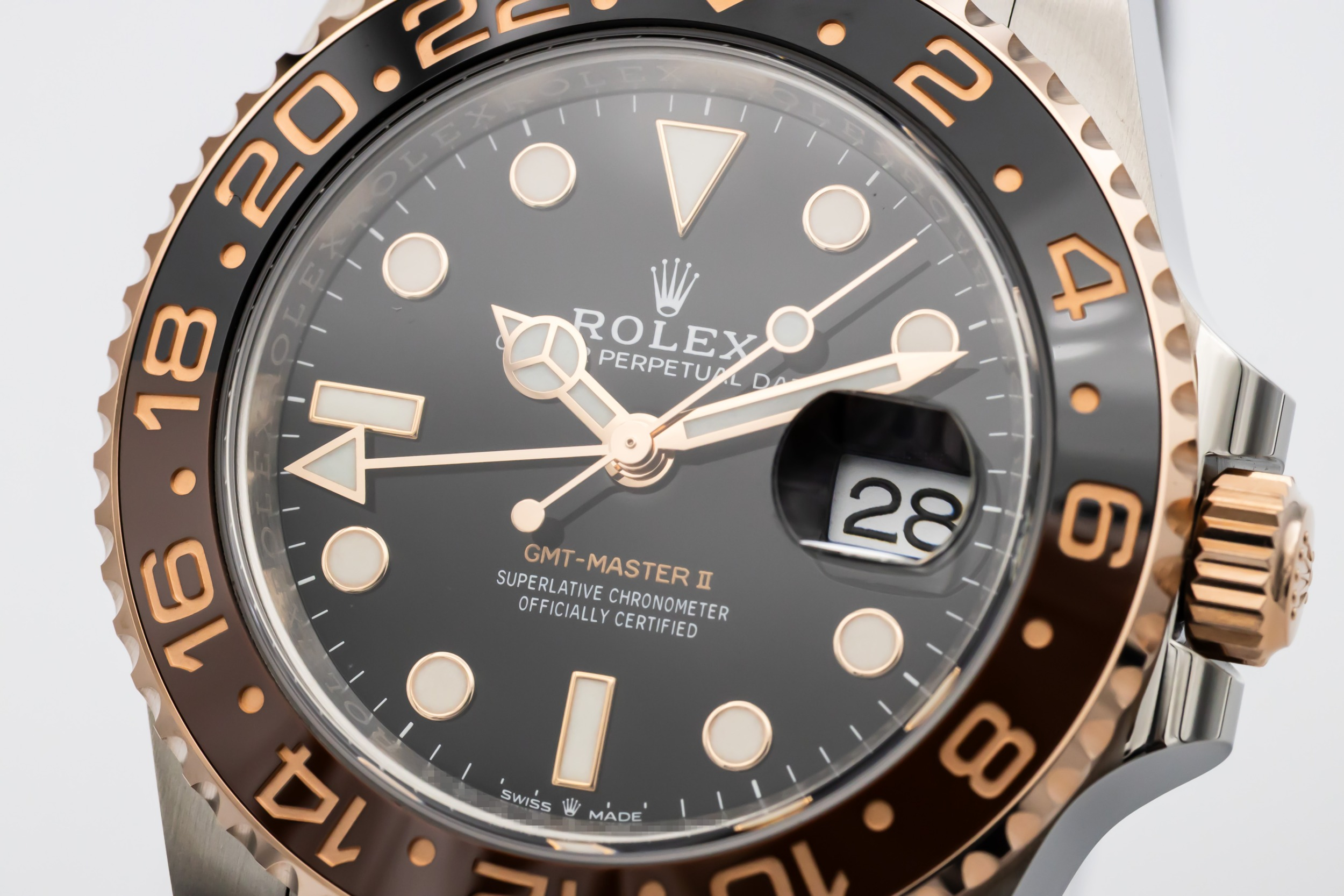 Rolex GMT-Master II 40mm 'Rootbeer' Steel & 18ct Rose Gold Oyster 126711CHNR 202