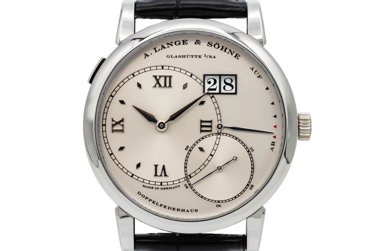 A.Lange & Söhne Grosse Lange 1 42mm Platinum Leather 115.026 2008