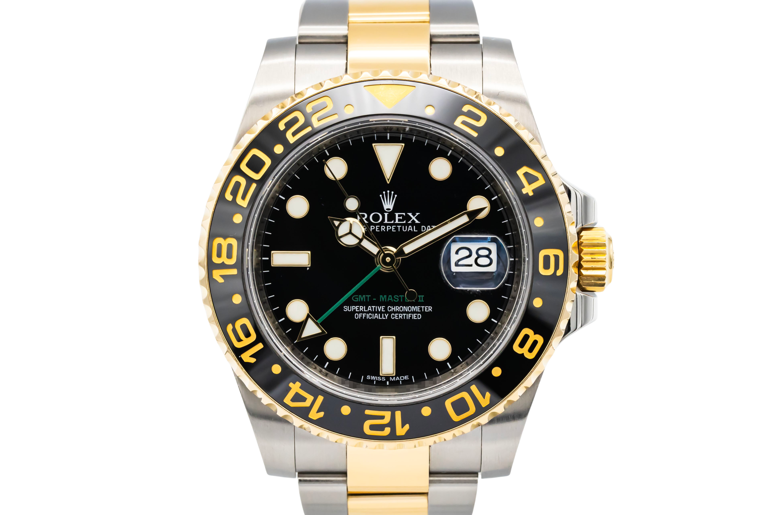 Rolex GMT-Master II 40mm Steel & 18ct Yellow Gold Oyster 116713LN 2013