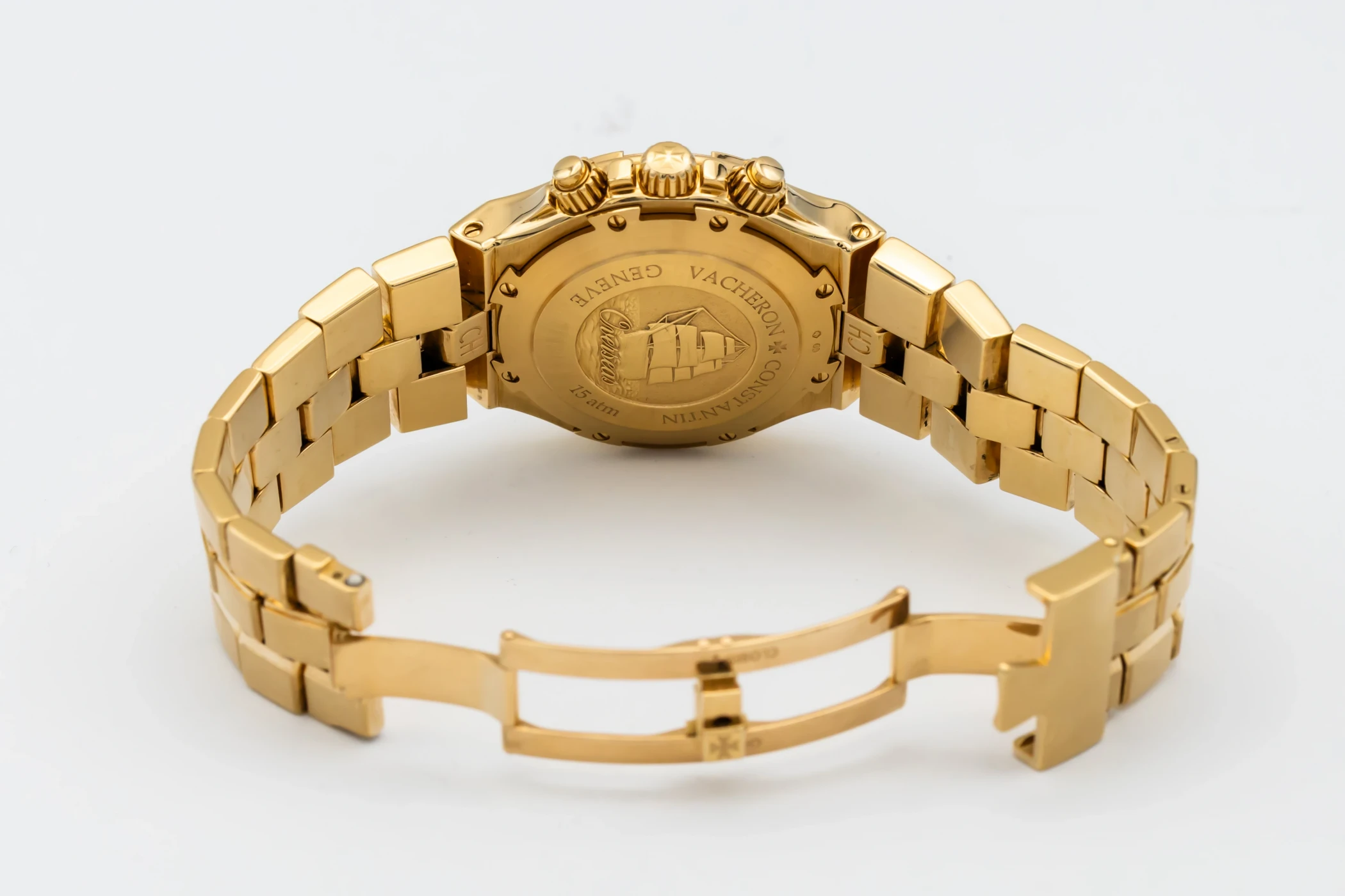 Vacheron Constantin Overseas Chronograph 40mm 18ct Yellow Gold 49140 Circa 2000s