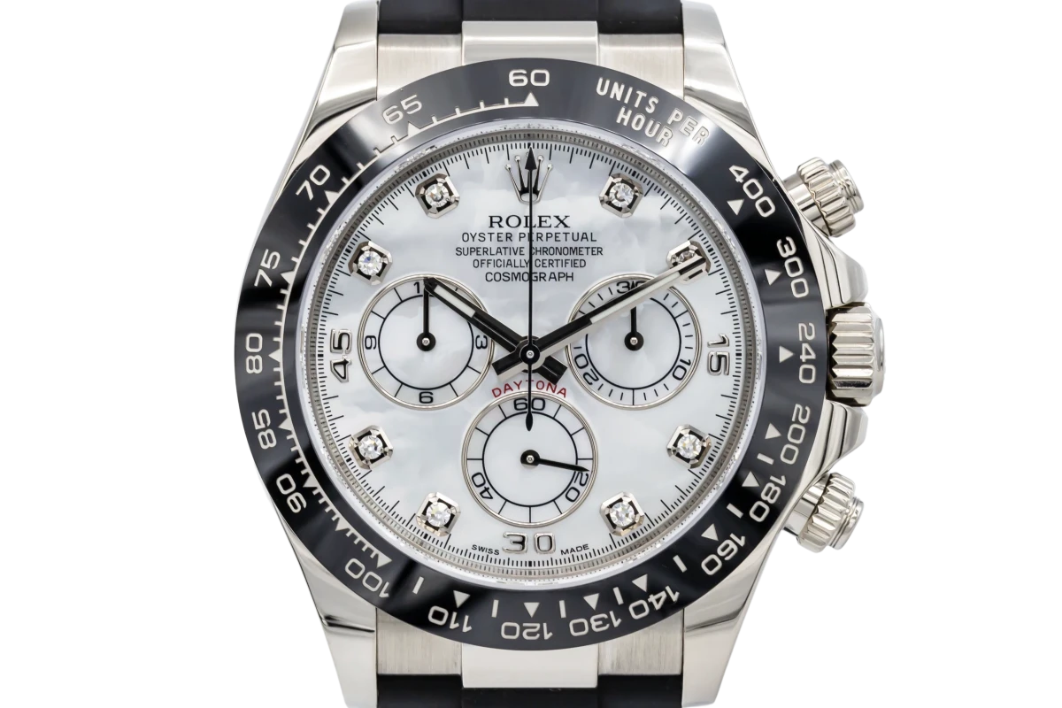 Rolex Cosmograph Daytona 40mm Black Oysterflex 116519LN Out of stock