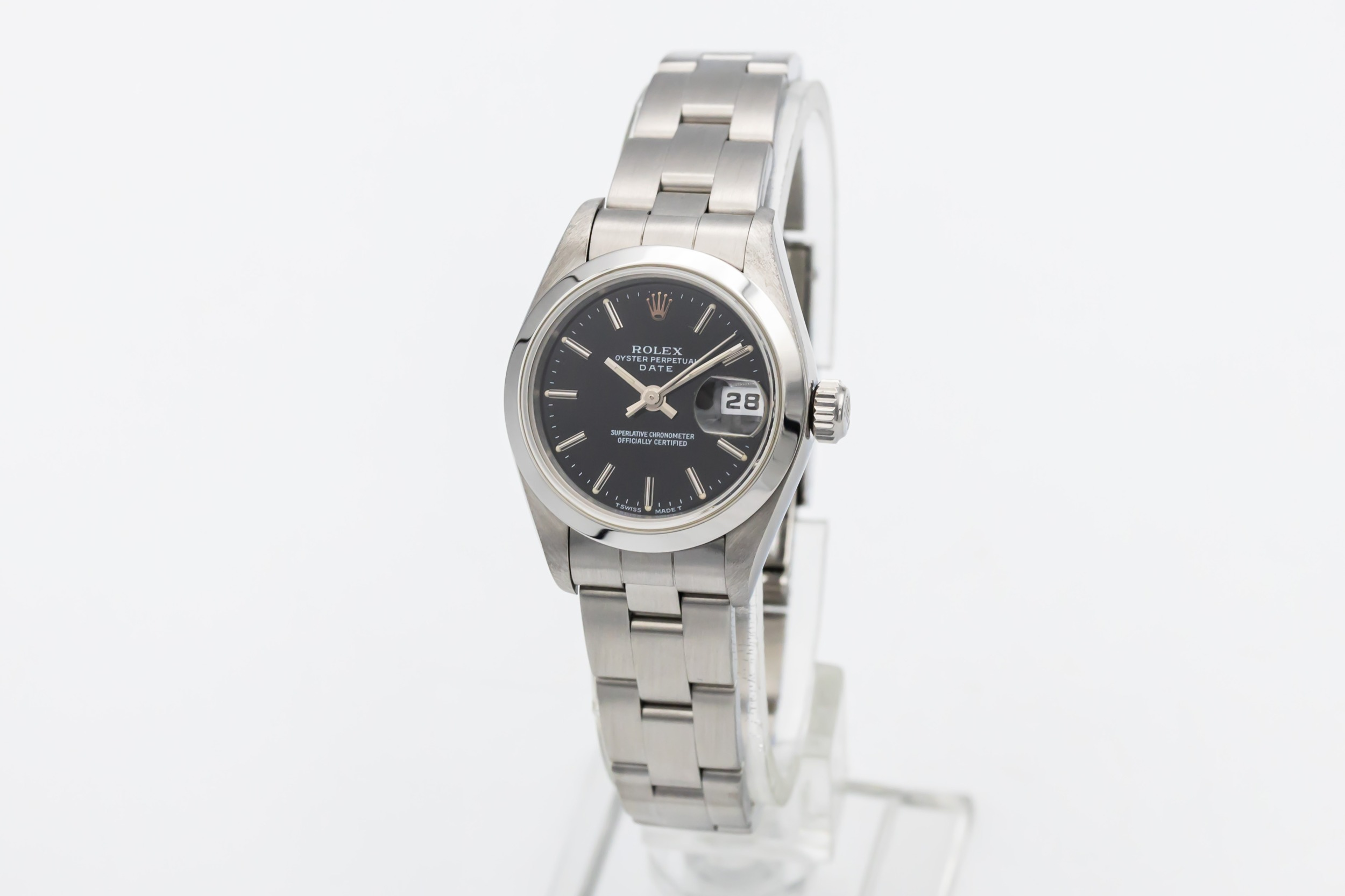 Rolex Lady DateJust 26mm Stainless Steel Oyster 69160 1997