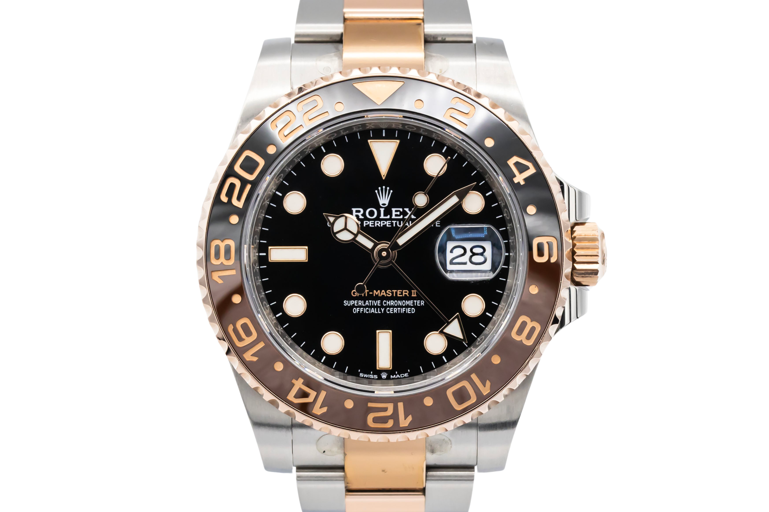 Rolex GMT-Master II 40mm 'Rootbeer' Steel & 18ct Rose Gold Oyster 126711CHNR