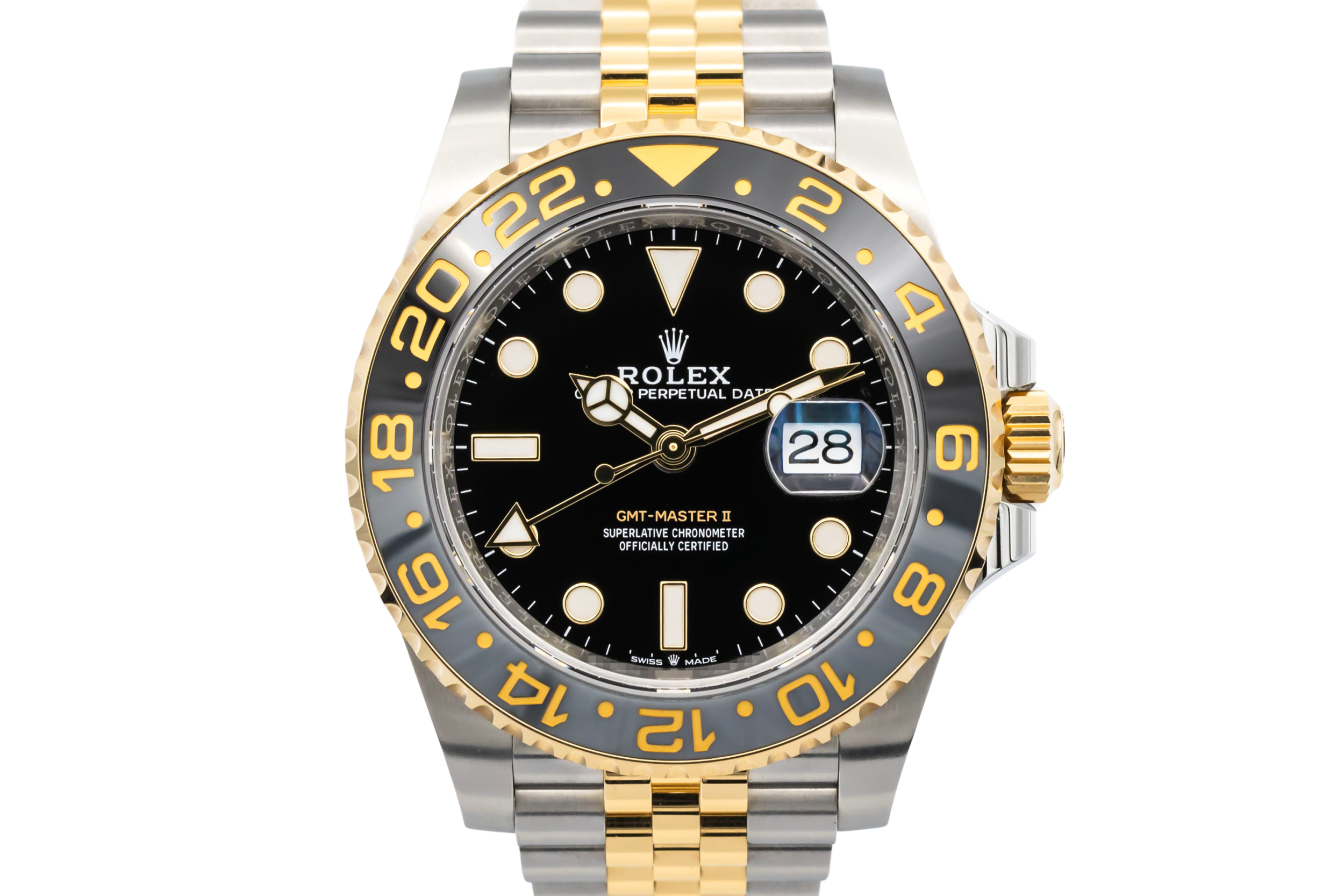 Rolex GMT-Master II 40mm Steel & 18ct Yellow Gold Jubilee 126713GRNR 2025