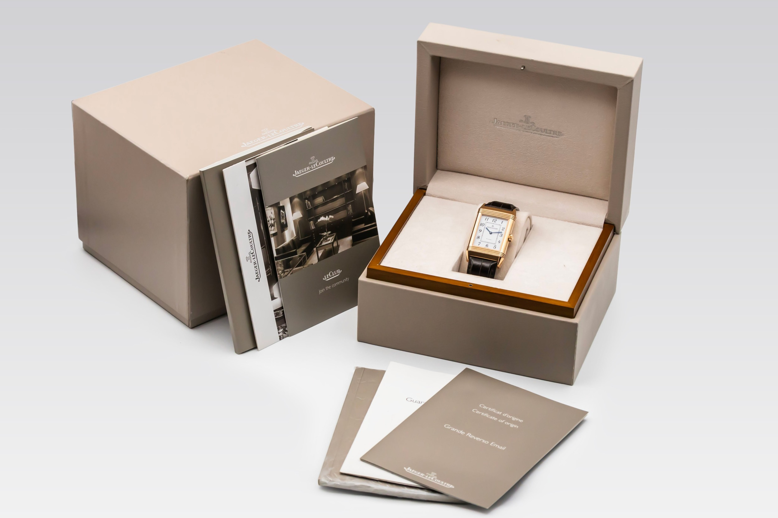 Jaeger-LeCoultre Grand Reverso Q3732523 Rose Gold Watch 2013 For