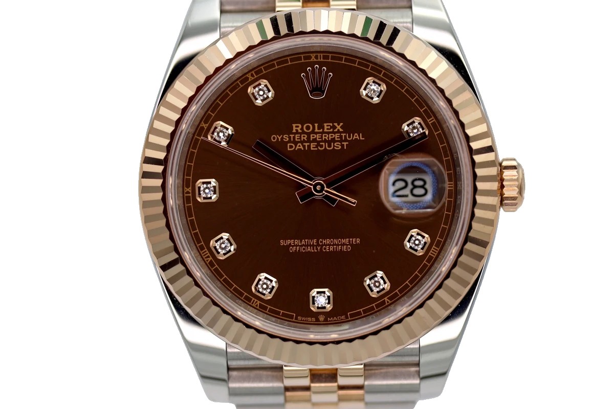 Datejust 41 online chocolate