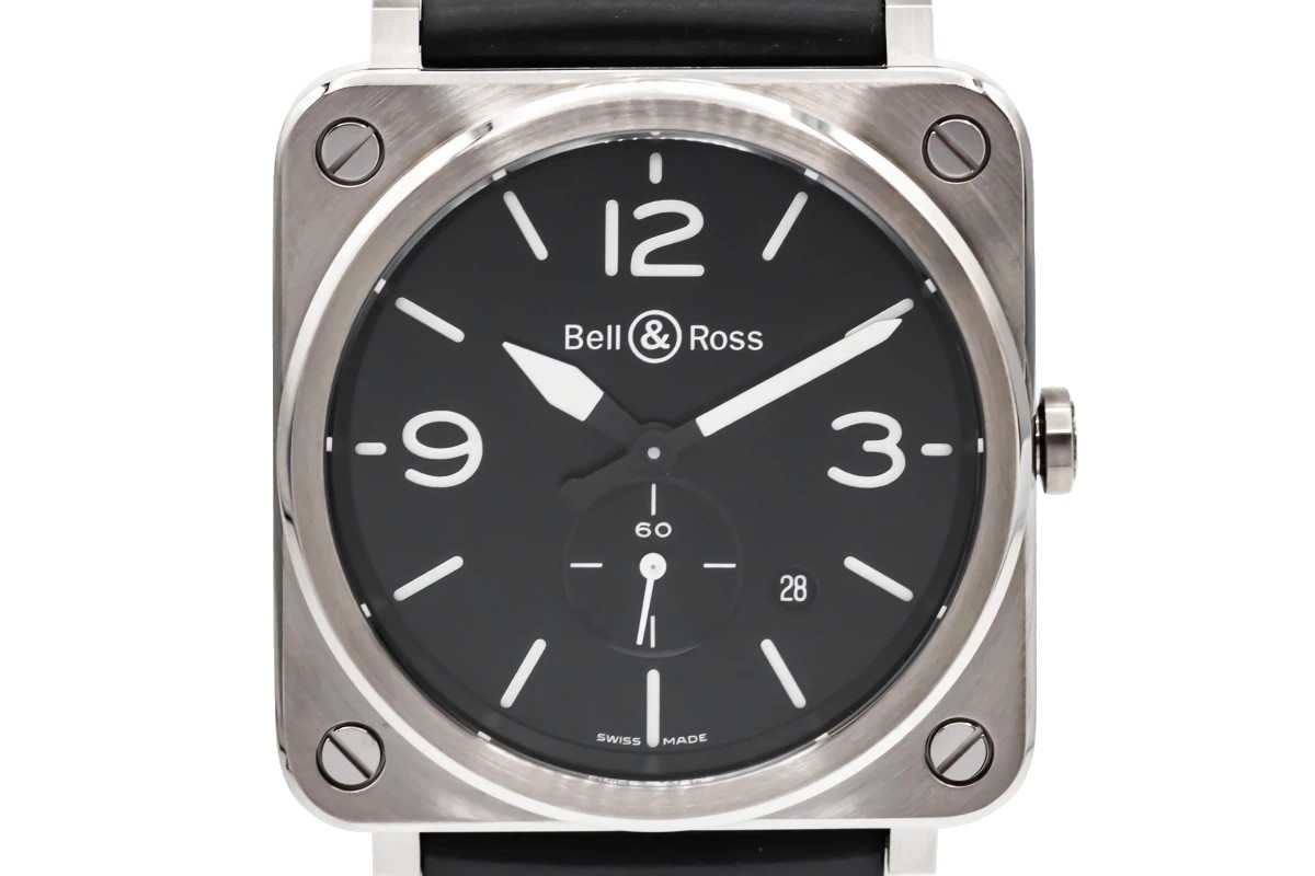 Bell Ross 39mm Stainless Steel Black Rubber BRS 64 2023 Out of