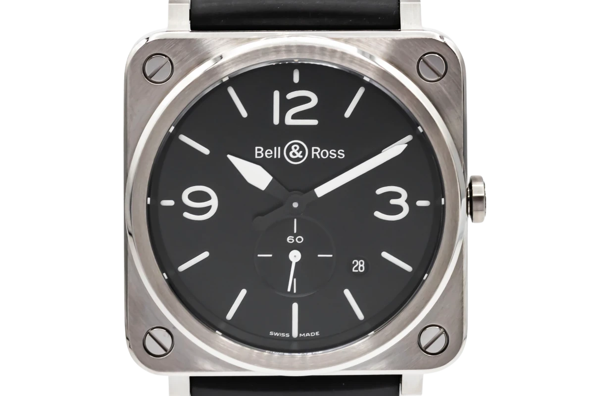 Bell Ross 39mm Stainless Steel Black Rubber BRS 64 2023 Out of stock