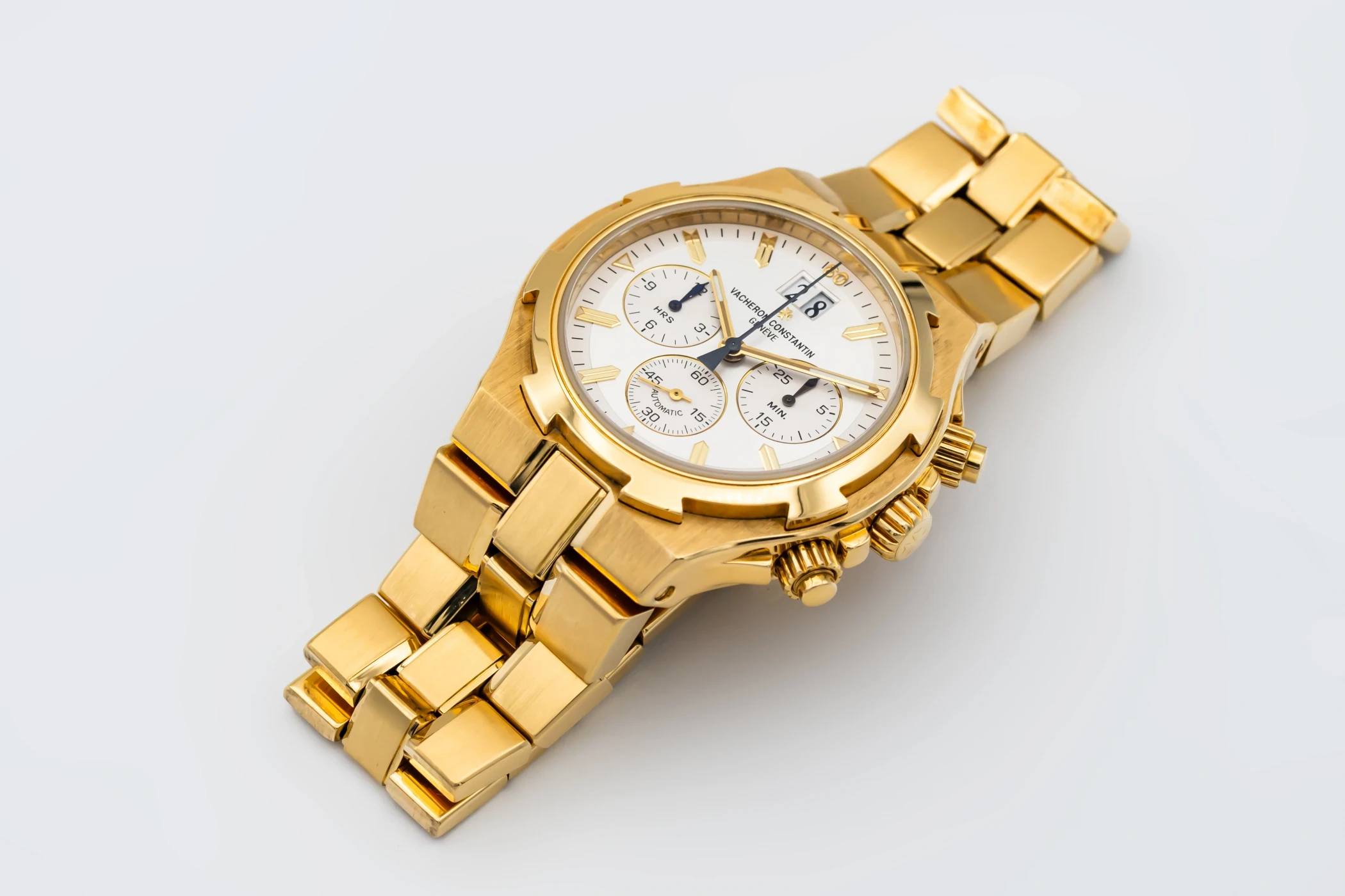 Vacheron Constantin Overseas Chronograph 40mm 18ct Yellow Gold 49140 Circa 2000s