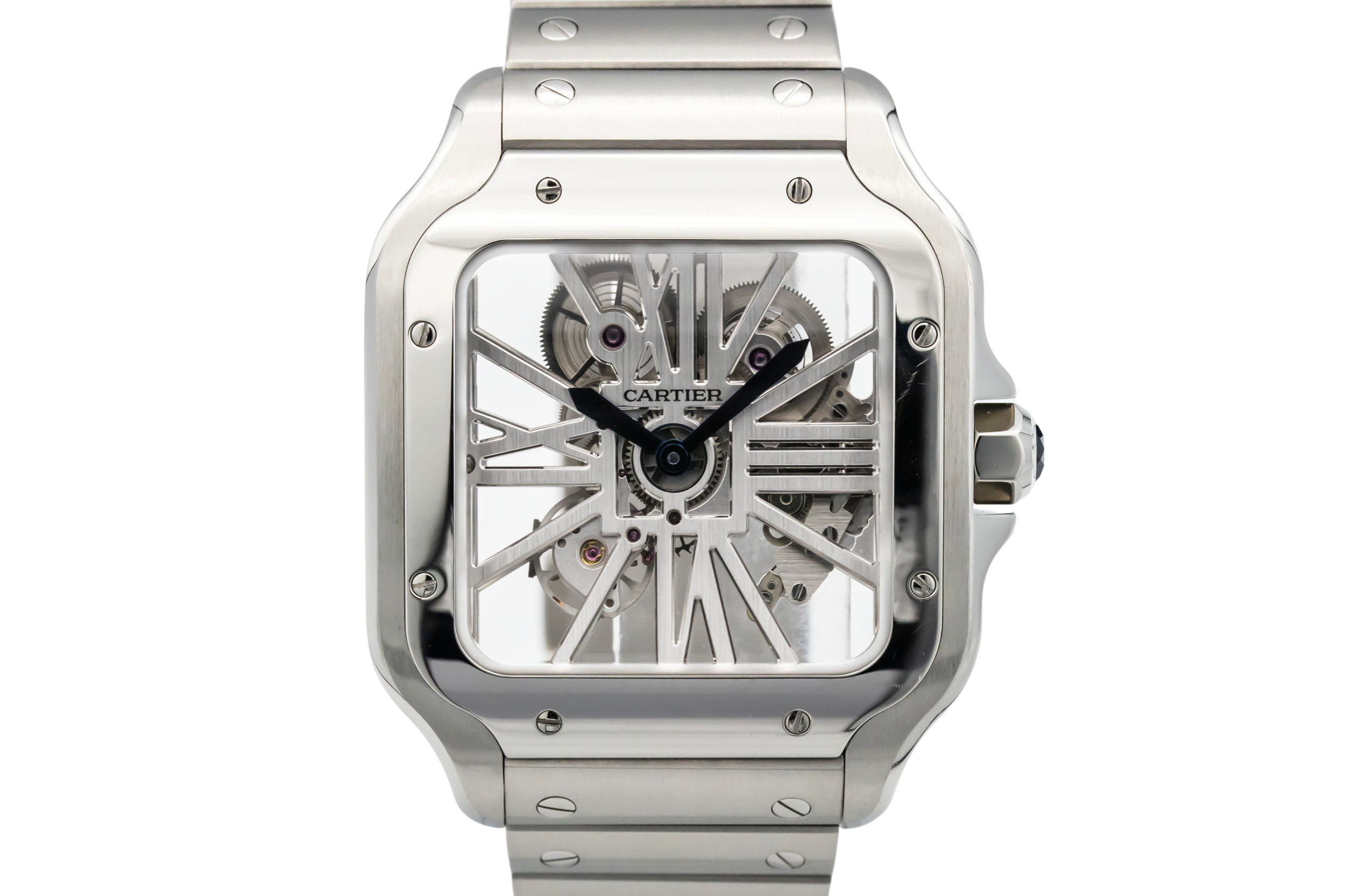 Cartier Santos De Cartier Skeleton 40mm Stainless Steel WHSA0015 2022