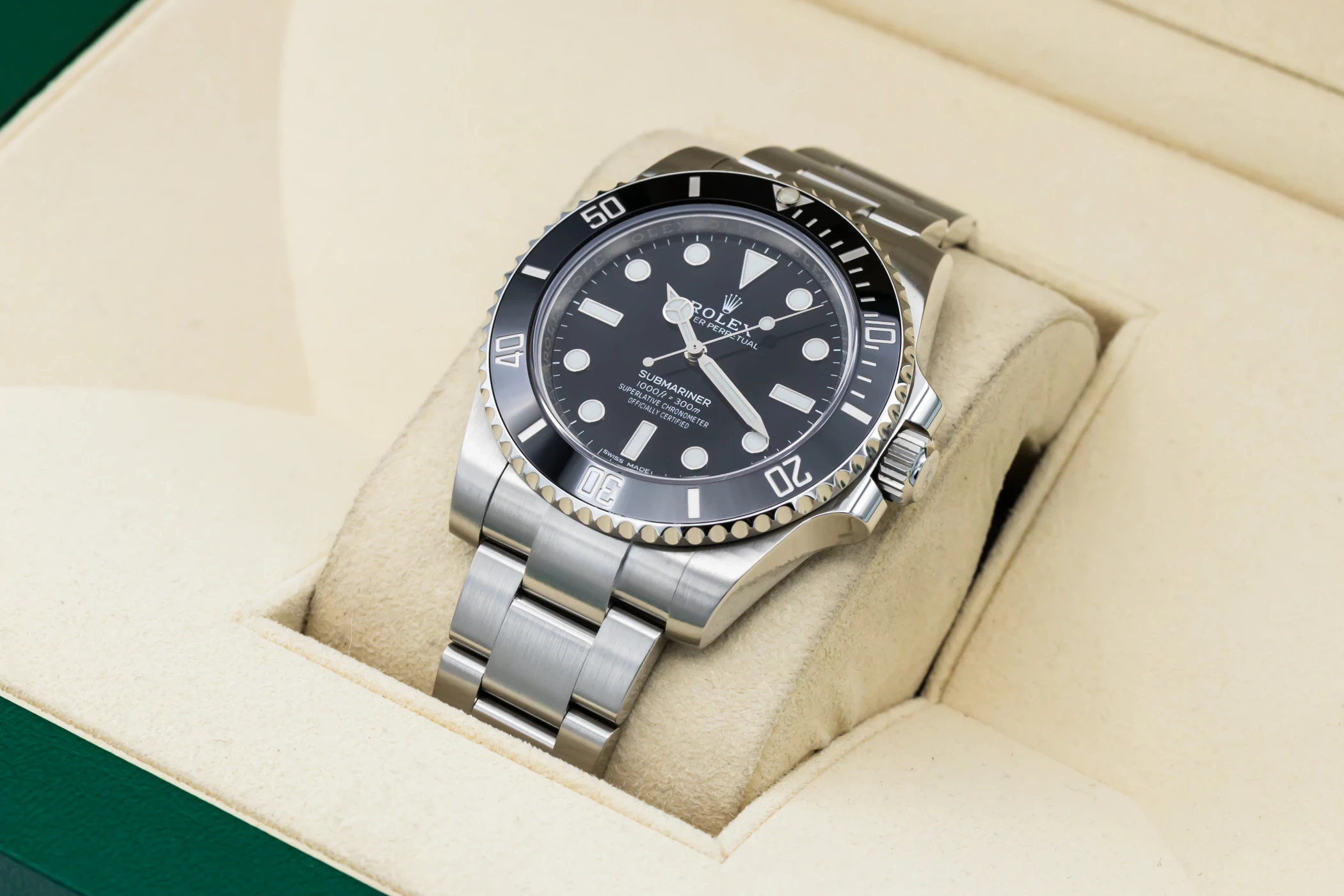 Rolex Submariner No Date 40mm Stainless Steel Oyster 114060 2018