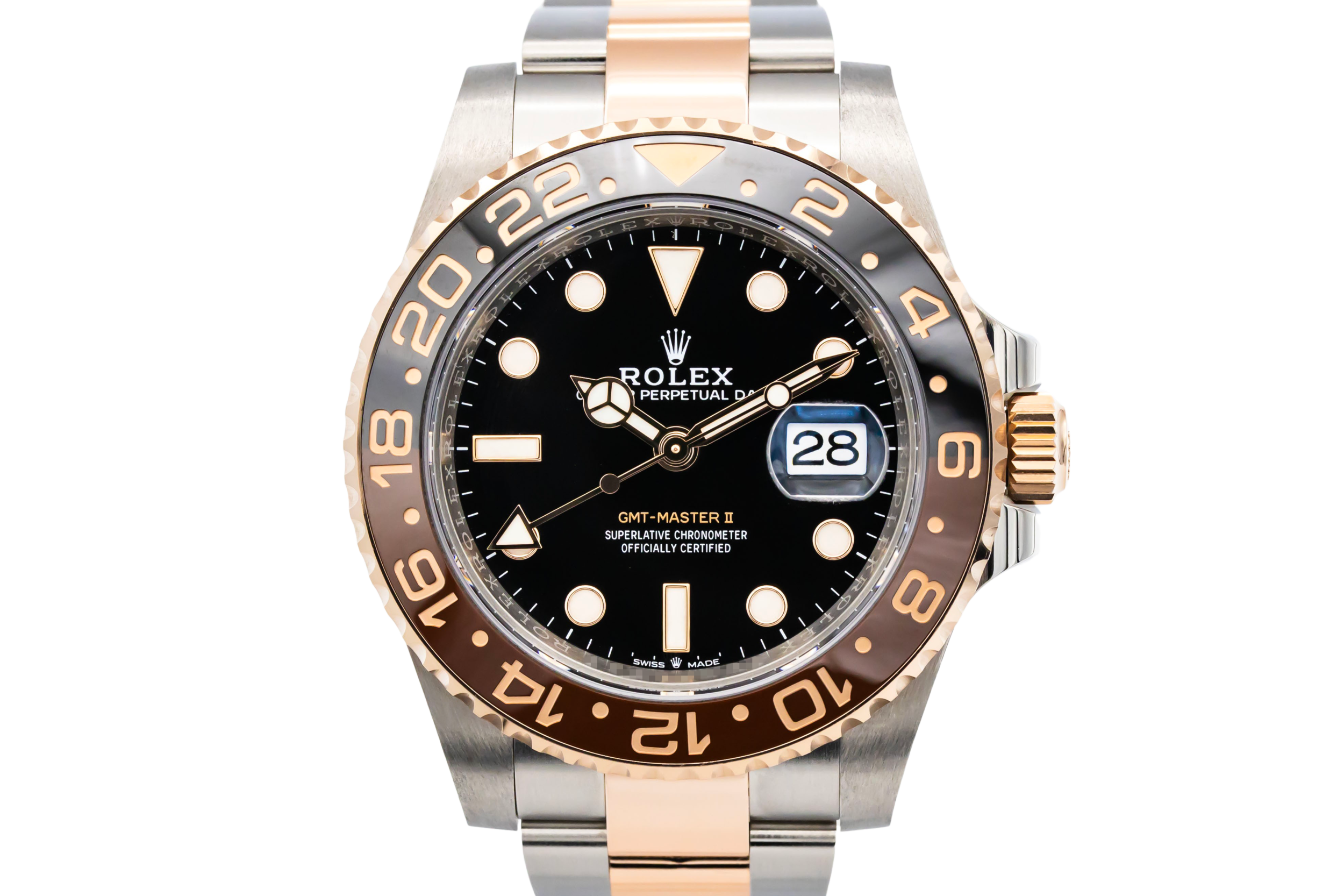 Rolex GMT-Master II 40mm 'Rootbeer' Steel & 18ct Rose Oyster  126711CHNR 2021