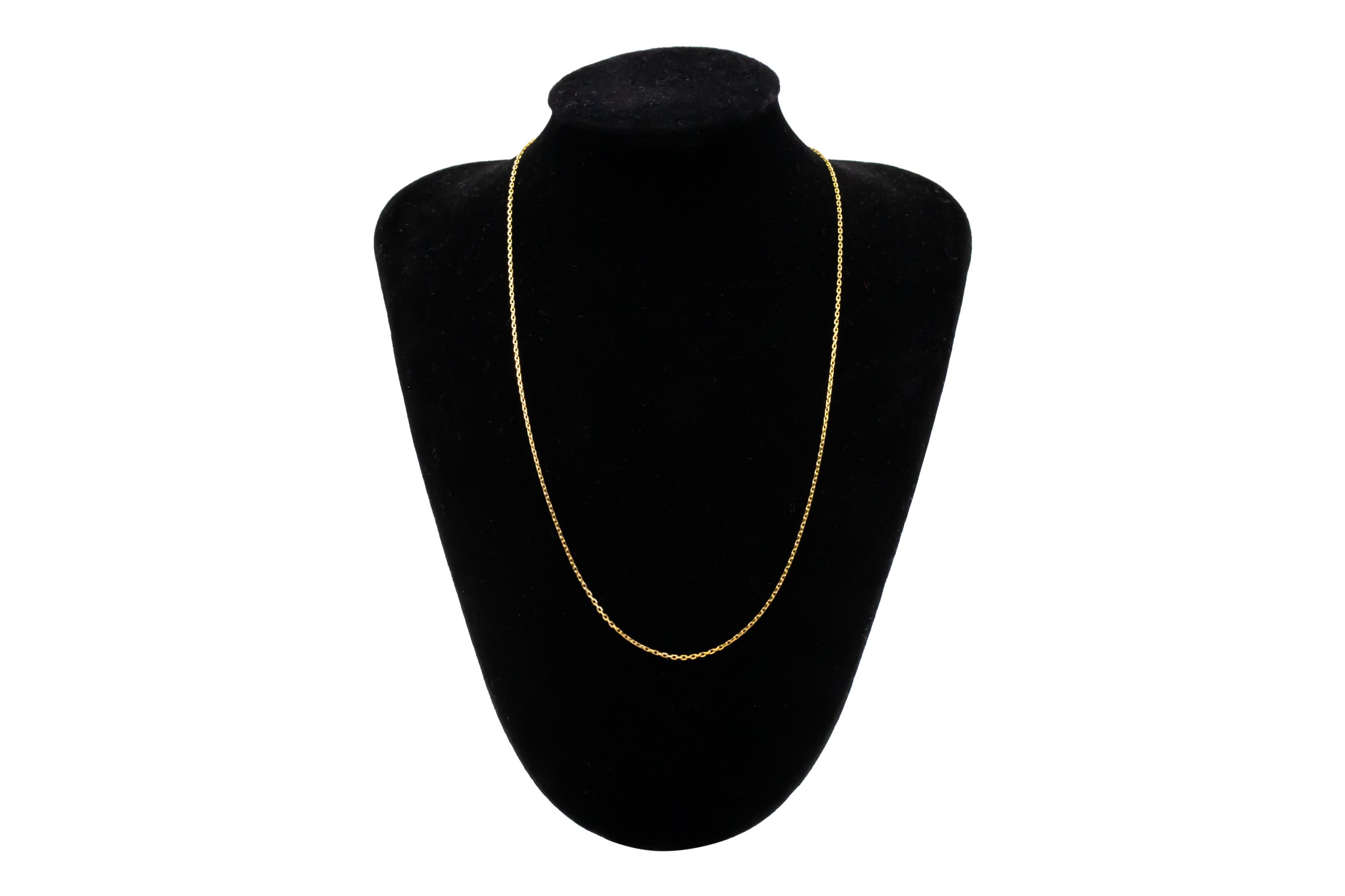 9ct Yellow Gold Anchor Link Chain 18” 1.8g