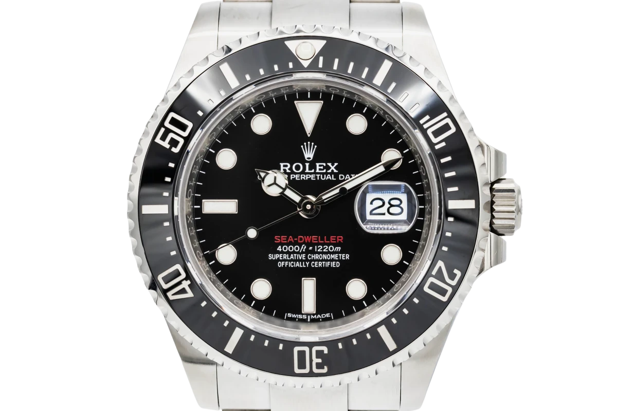 Rolex Sea Dweller 43mm Stainless Steel Oyster 126600 2018 Out of