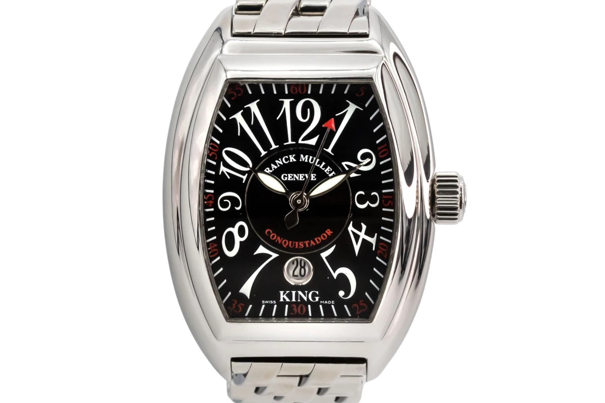 Franck Muller King Conquistador 40mm Stainless Steel Bracelet 8005