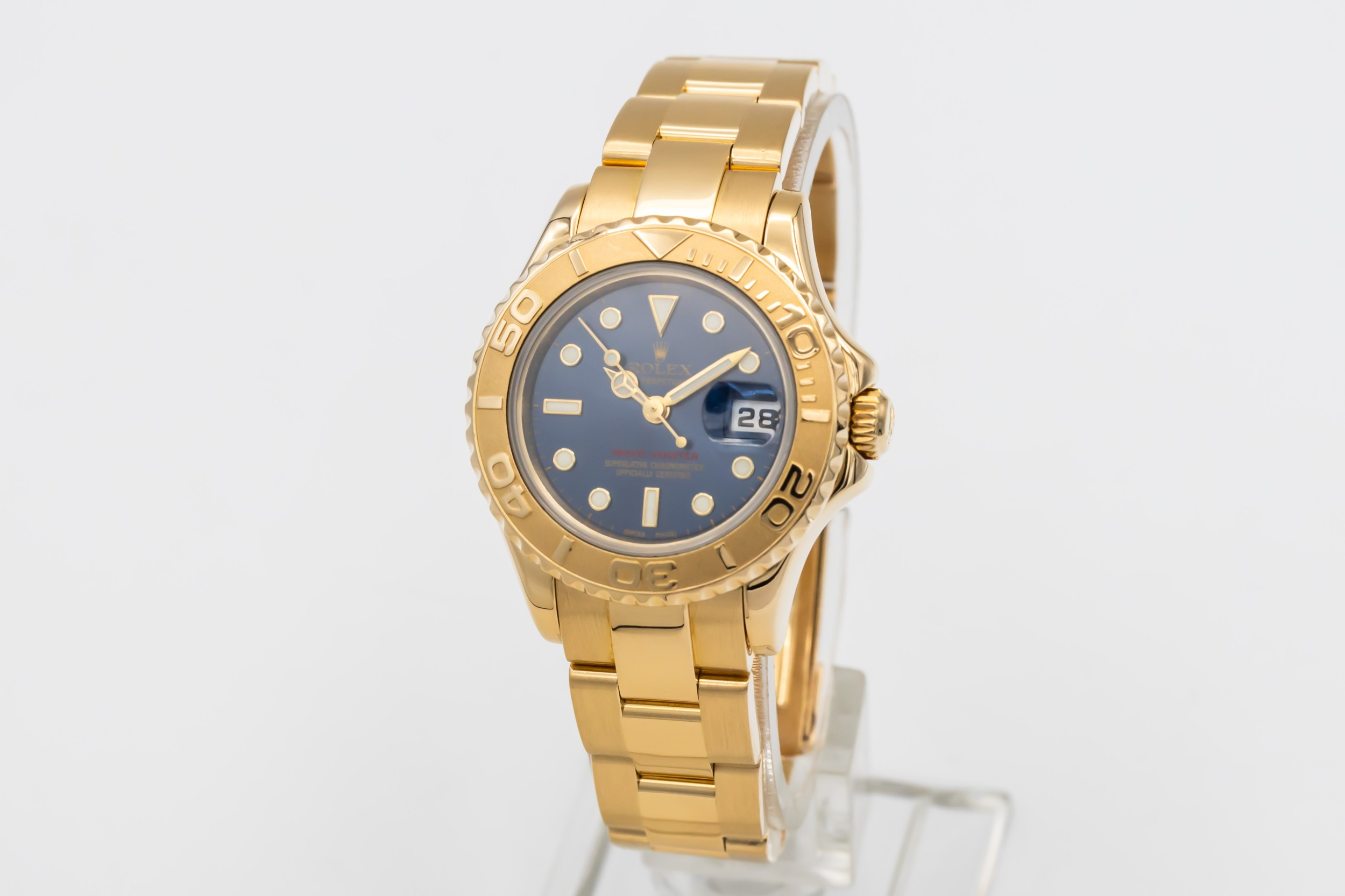 Rolex Yacht-Master 29mm 18ct Yellow Gold Oyster 169628 2001