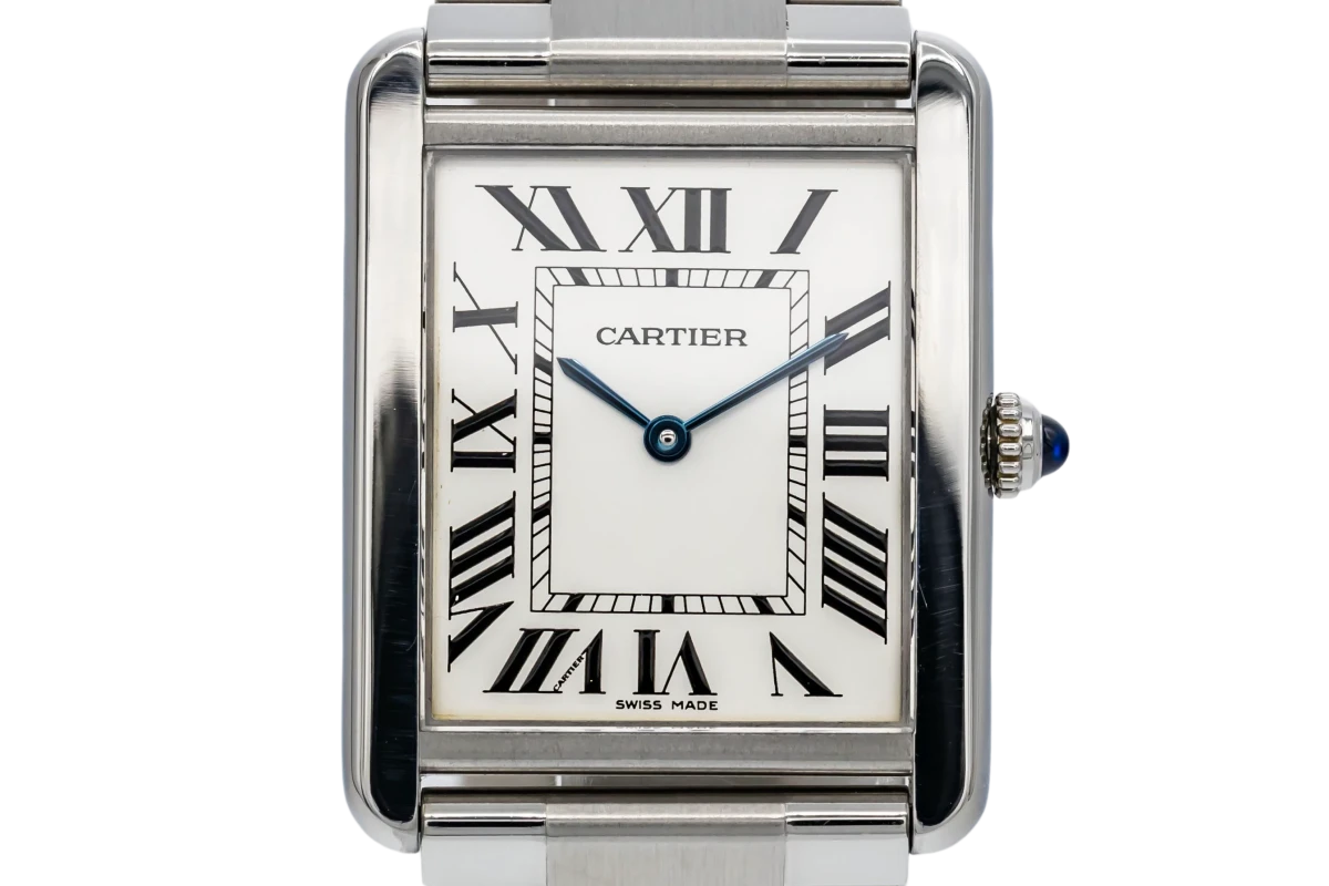 Cartier Tank Solo 27mm Stainless Steel Bracelet W5200014 Circa