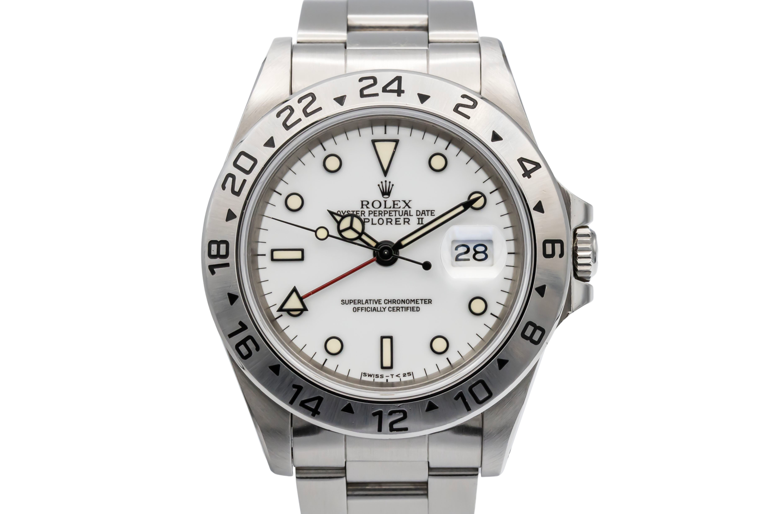 Rolex Explorer II 40mm Stainless Steel Oyster 16570 1993