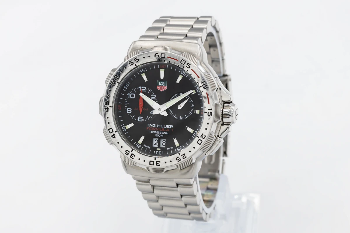TAG Heuer Formula 1 Alarm 41mm Stainess Steel WAH111C Circa 2010