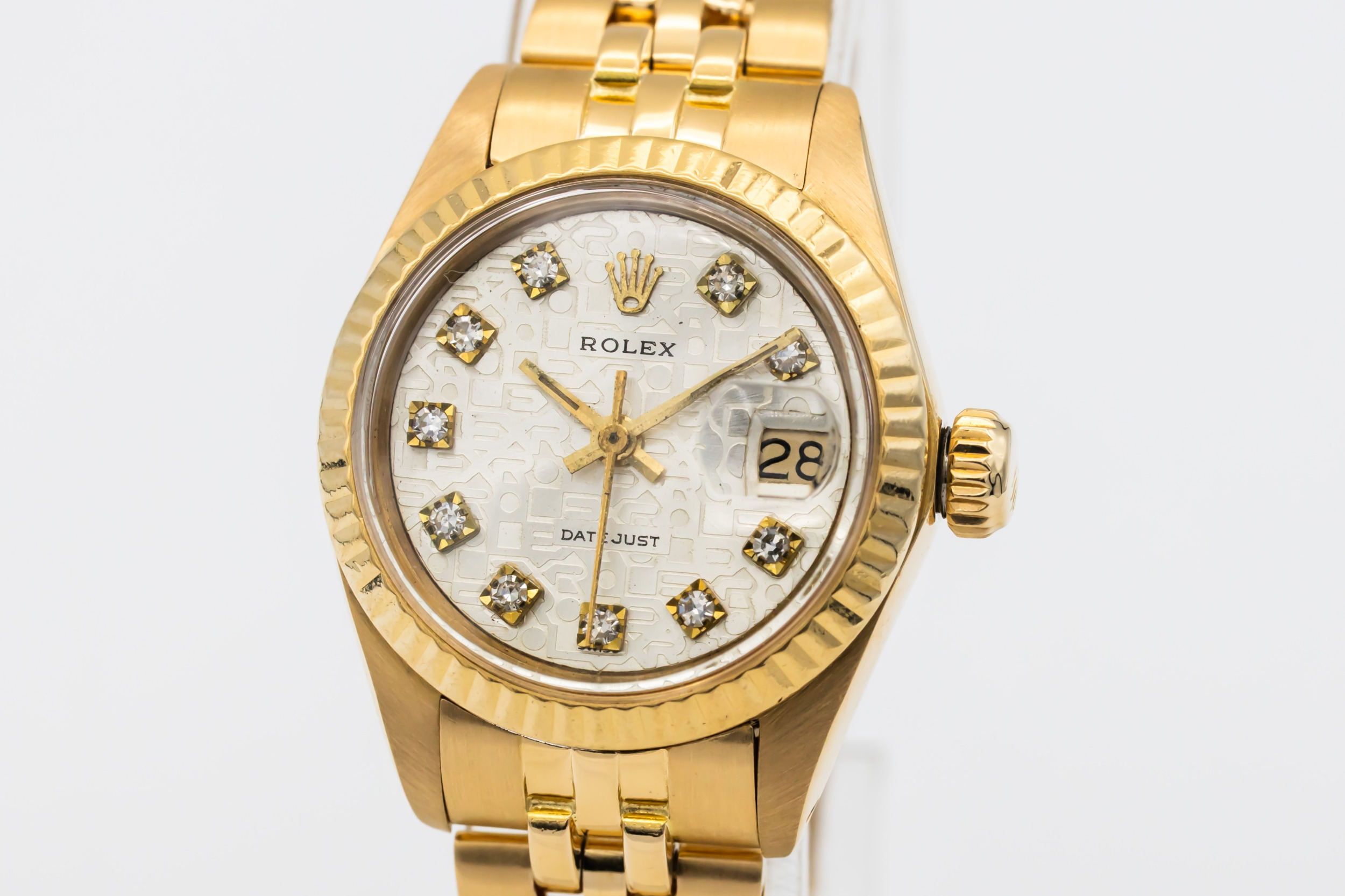 Rolex Lady DateJust 26mm 18ct Yellow Gold Jubilee 6917 1979