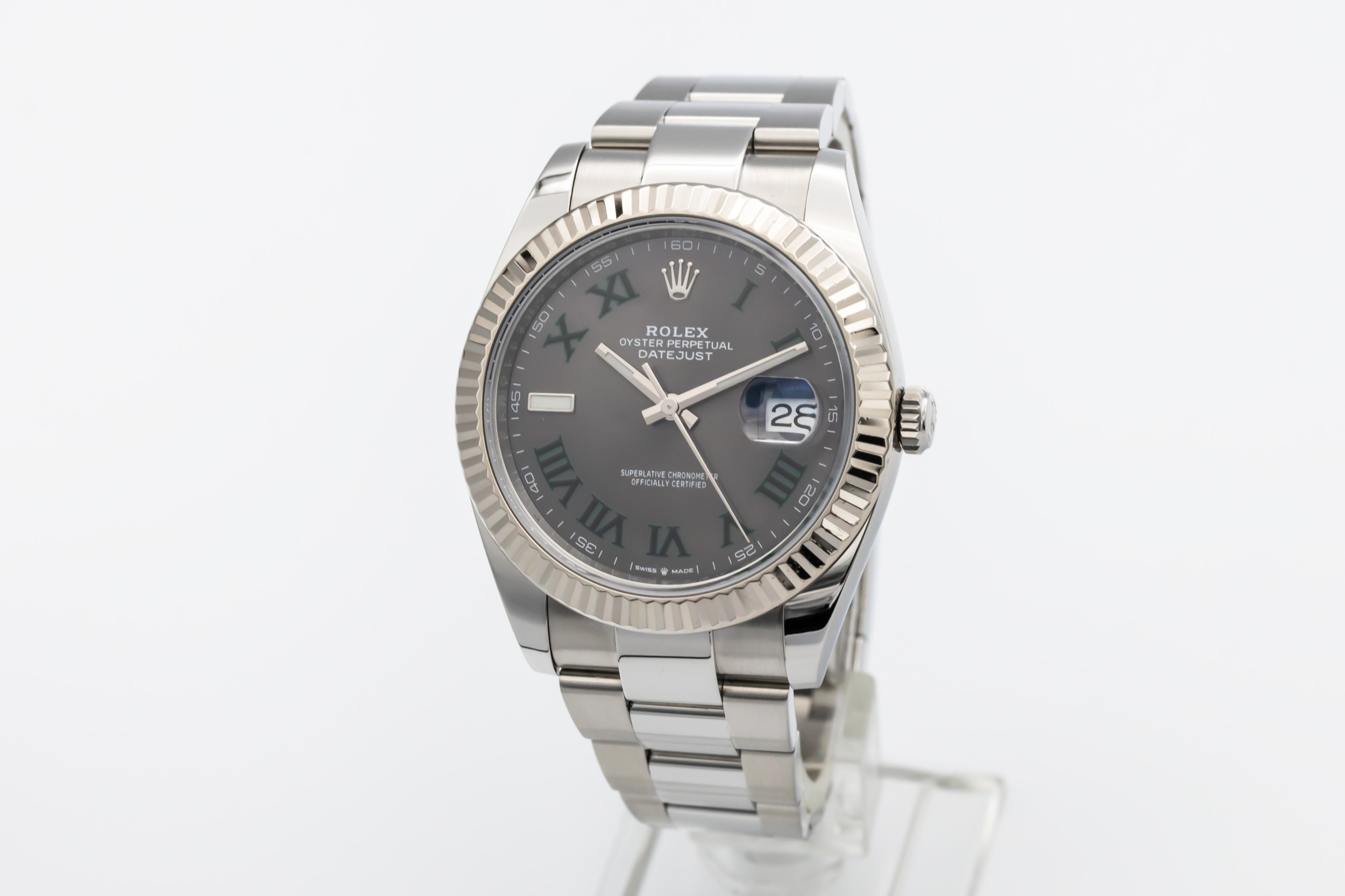 Rolex DateJust 41mm 'Wimbledon' Stainless Steel Oyster 126334 2022