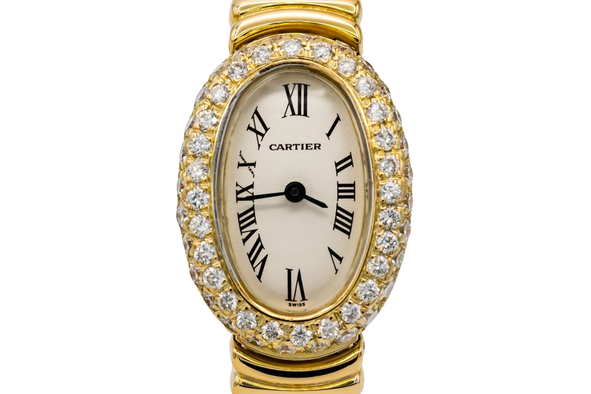 Cartier Baignoire 18mm 18ct Yellow Gold 2368