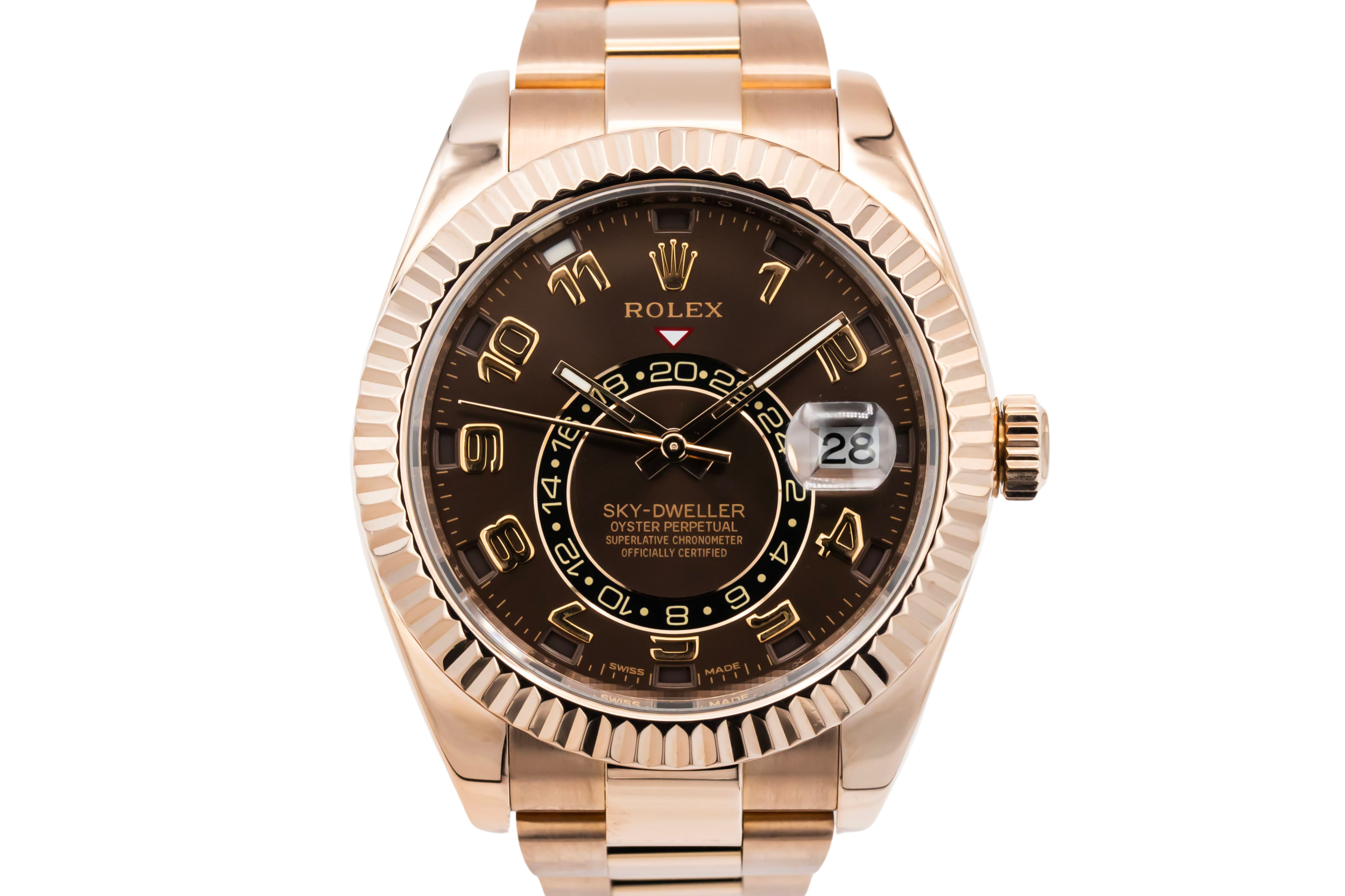 Rolex Sky-Dweller 42mm 18ct Rose Gold Oyster 326935 2018
