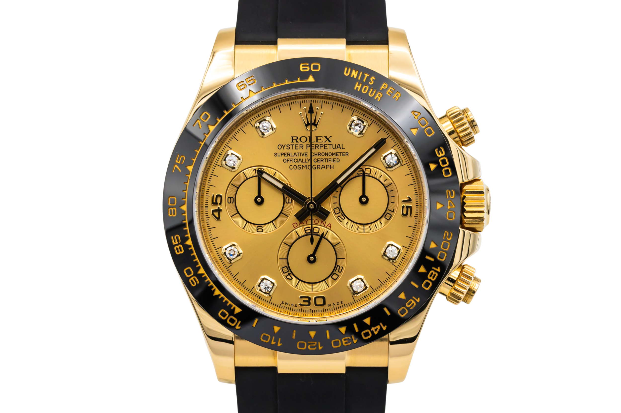 Rolex Cosmograph Daytona 40mm Black Oysterflex 116518LN 2018