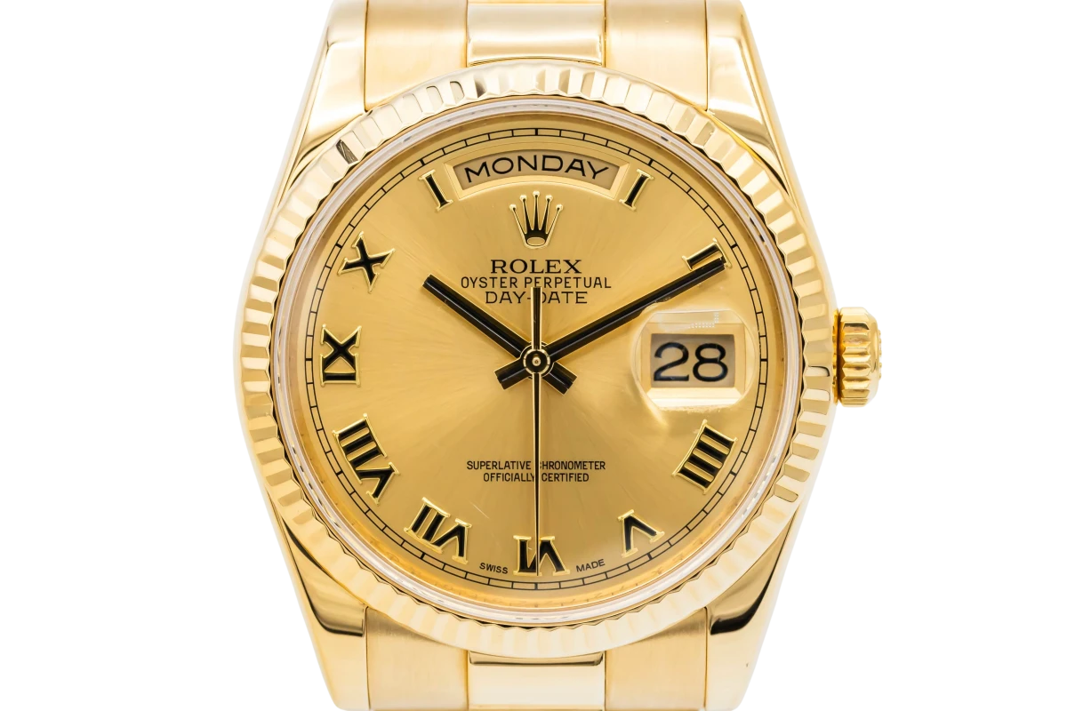 Rolex Day-Date 36mm 18ct Yellow Gold Presidential 118238 2017