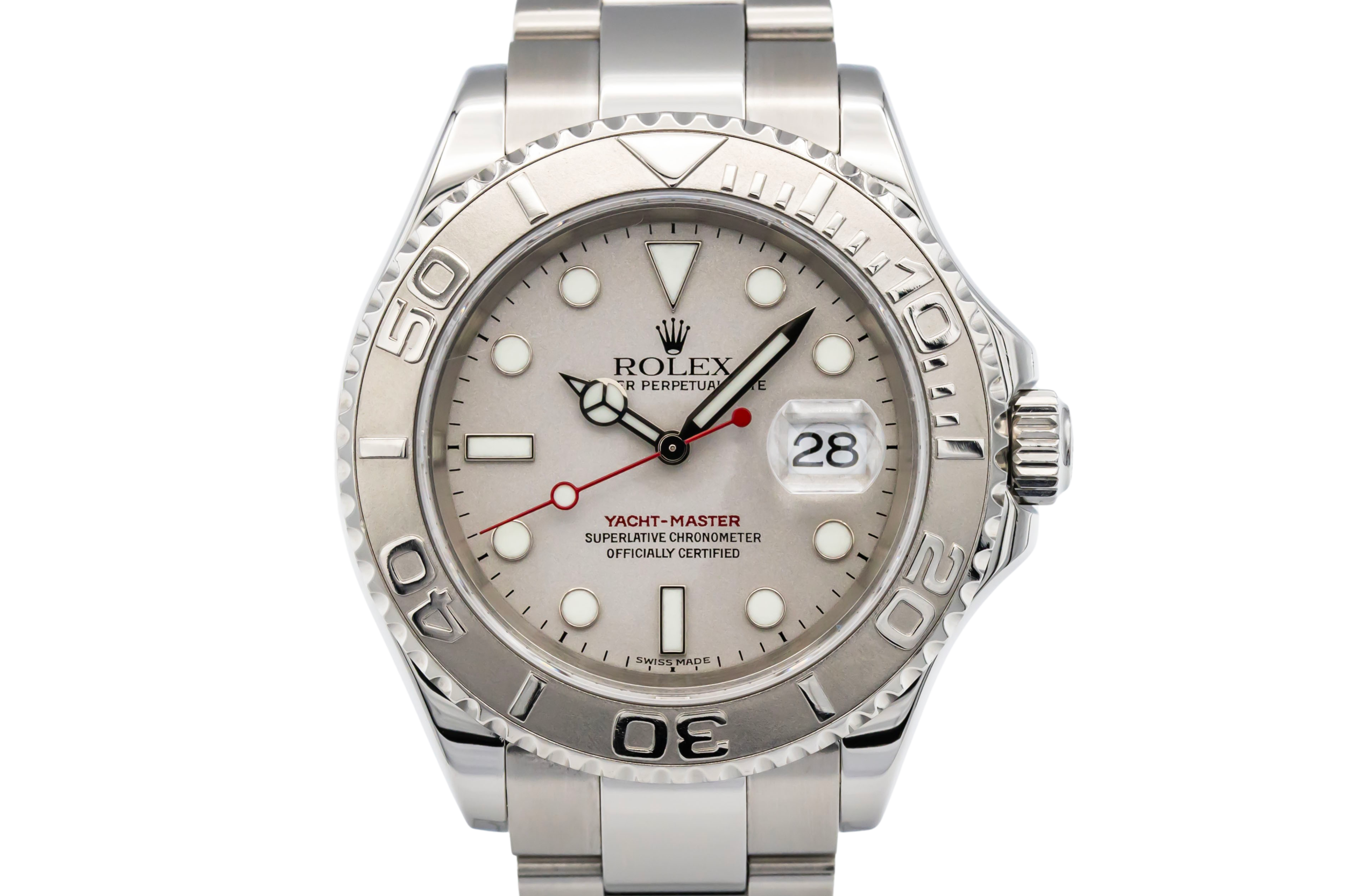Rolex Yacht-Master 40mm Stainless Steel Oyster 16622 2002