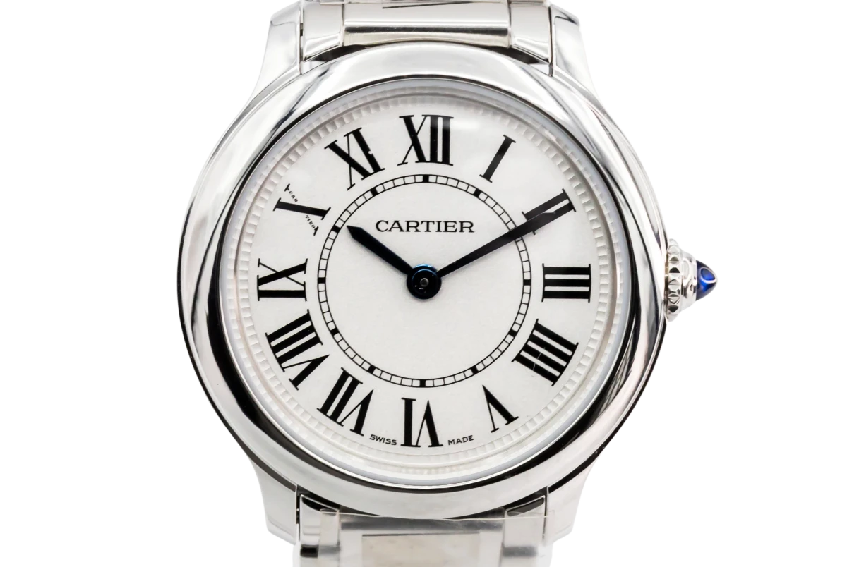 Cartier Ronde Must 29mm Stainless Steel Bracelet WSRN0033 Out of