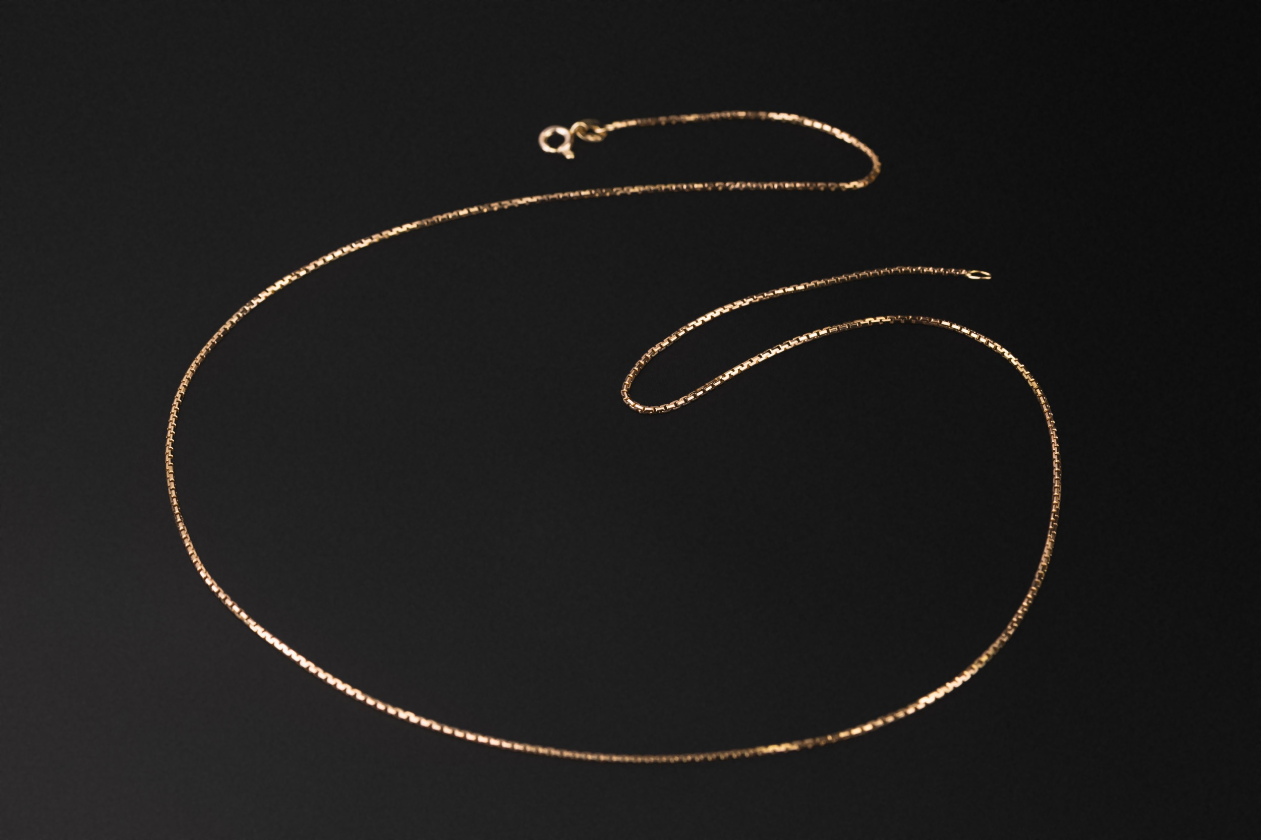 9ct Yellow Gold Box Chain 21" 4.5g