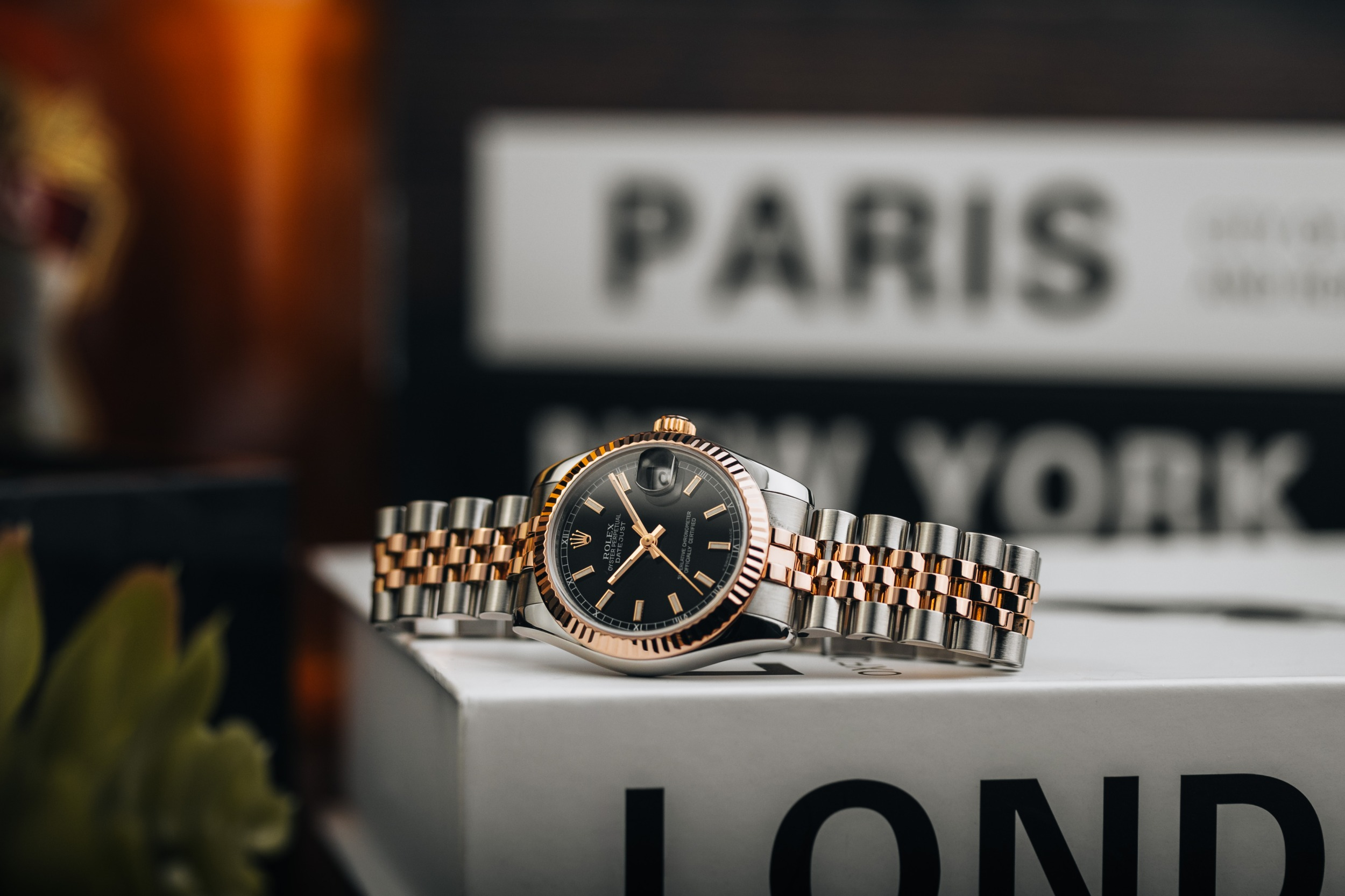 Rolex DateJust 31mm Steel & 18ct Rose Gold Jubilee 178271 2008