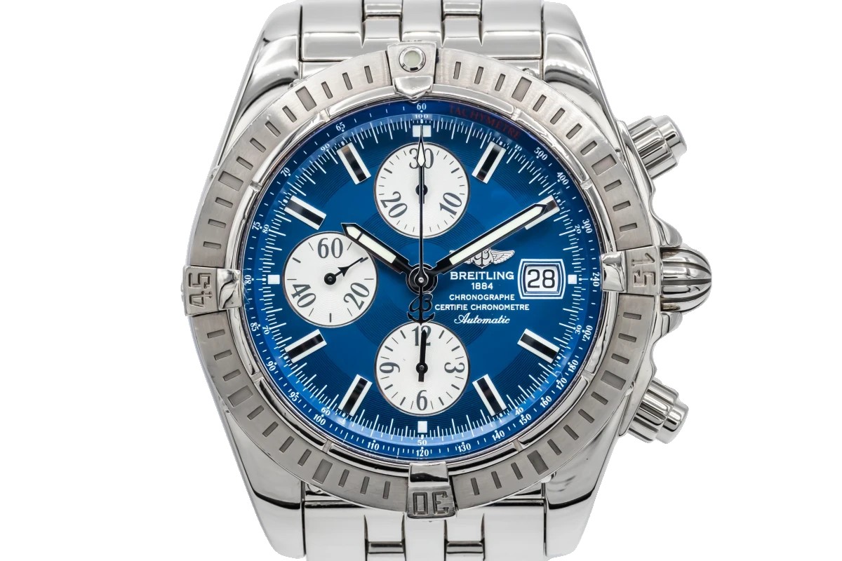 Breitling Chronomat Evolution 44mm Stainless Steel A13356 2009 Out of