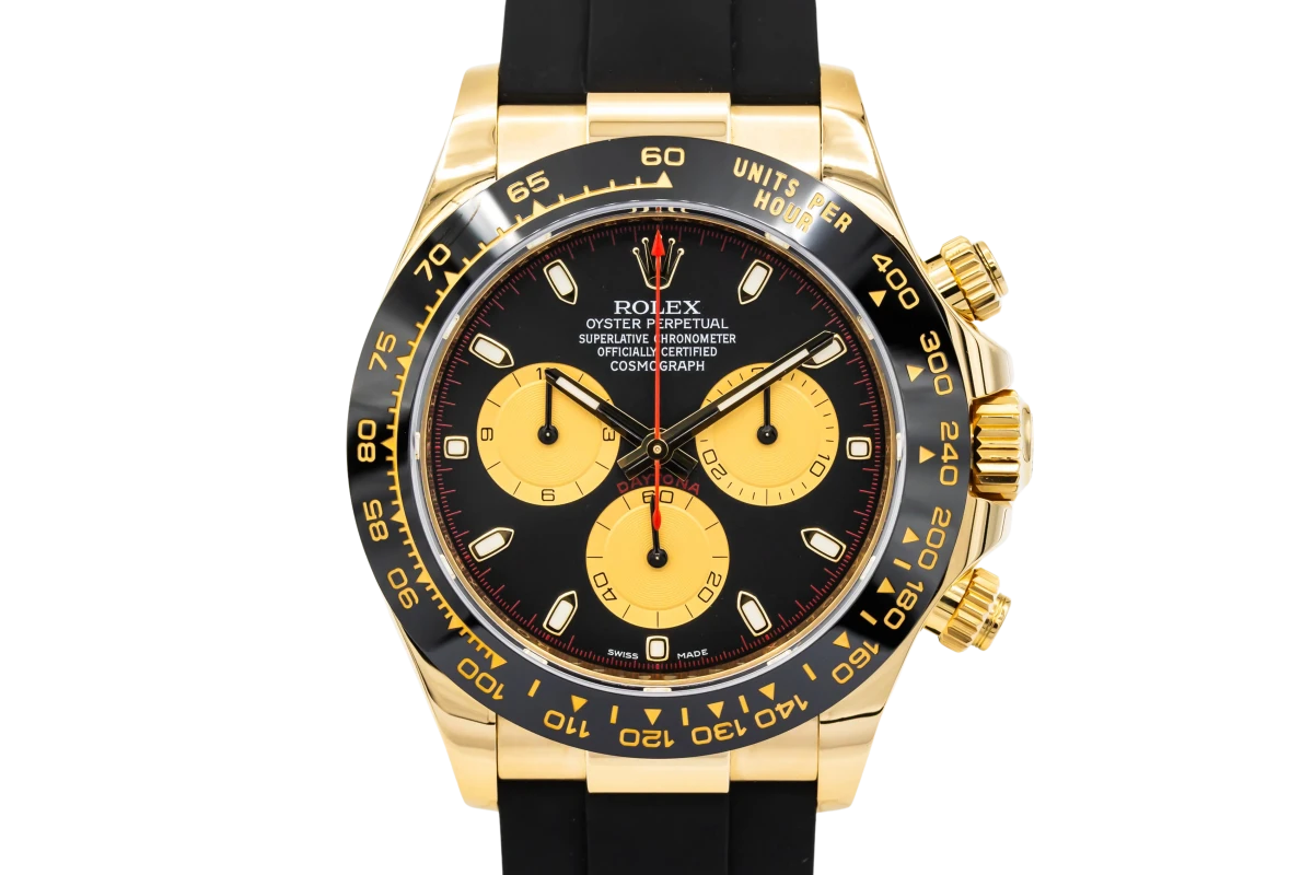 Rolex Cosmograph Daytona 40mm 'Paul Newman' Black Oysterflex 116518LN 2021