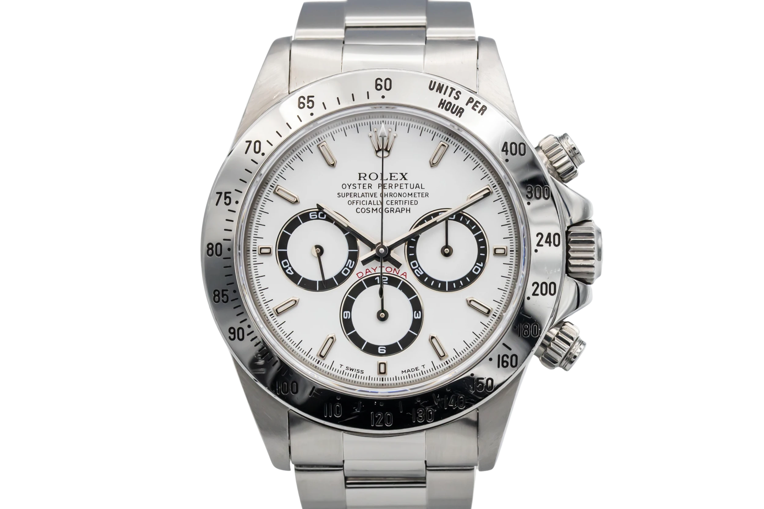 Rolex Cosmograph Daytona 40mm Stainless Steel Oyster 16520 1996