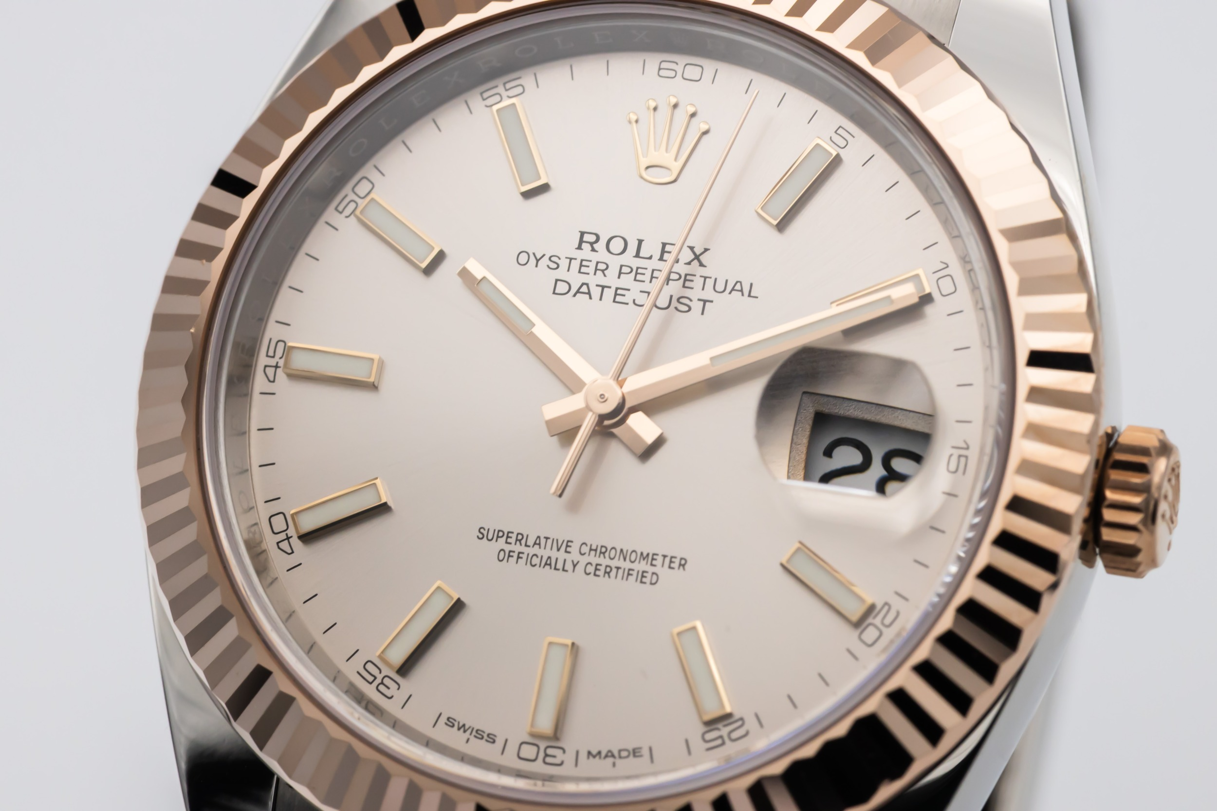 Rolex DateJust 41mm Steel & 18ct Rose Gold Oyster 126331 2019