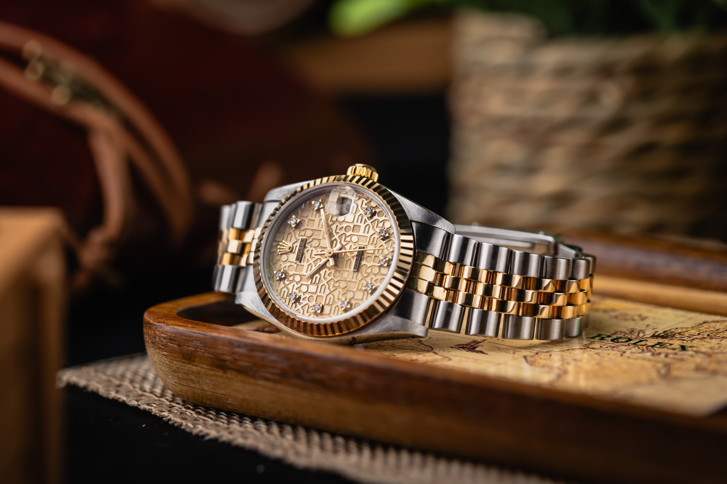 Rolex DateJust 31mm Steel & 18ct Yellow Gold Jubilee 68273 1988