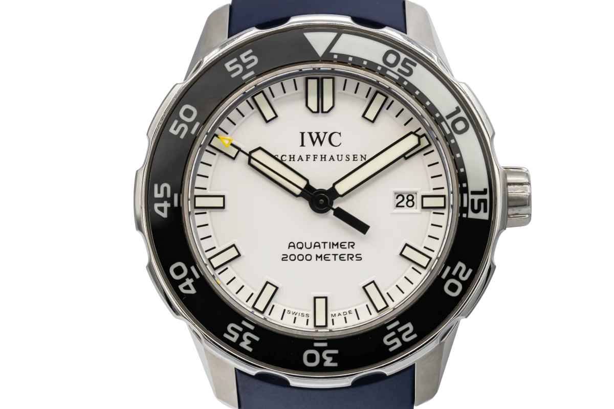 IWC Aquatimer Automatic 2000 Blue Rubber  44mm IW356806 Circa 2013