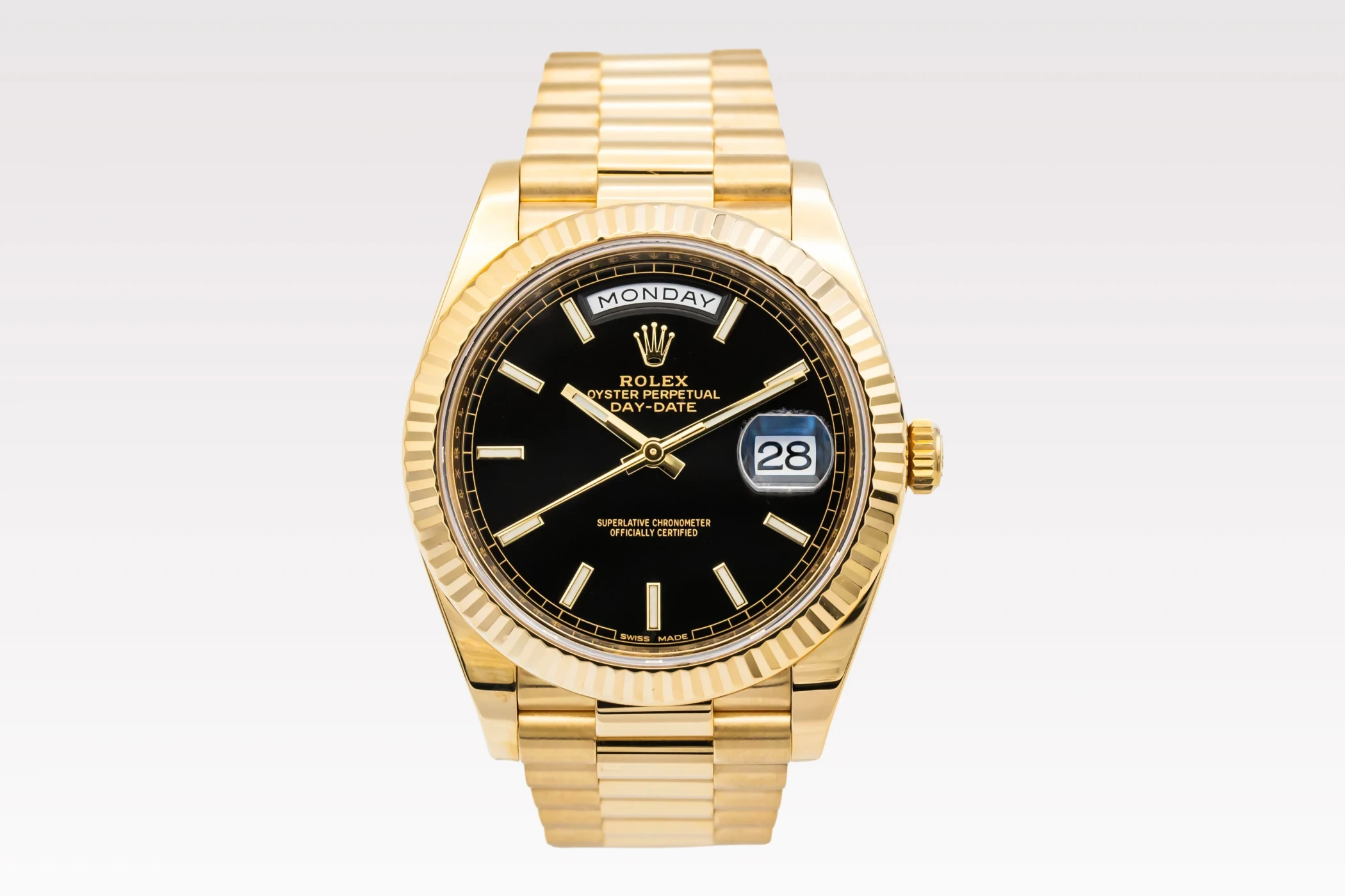 Rolex Day-Date 40mm 18ct Yellow Gold Presidential 228238 2016